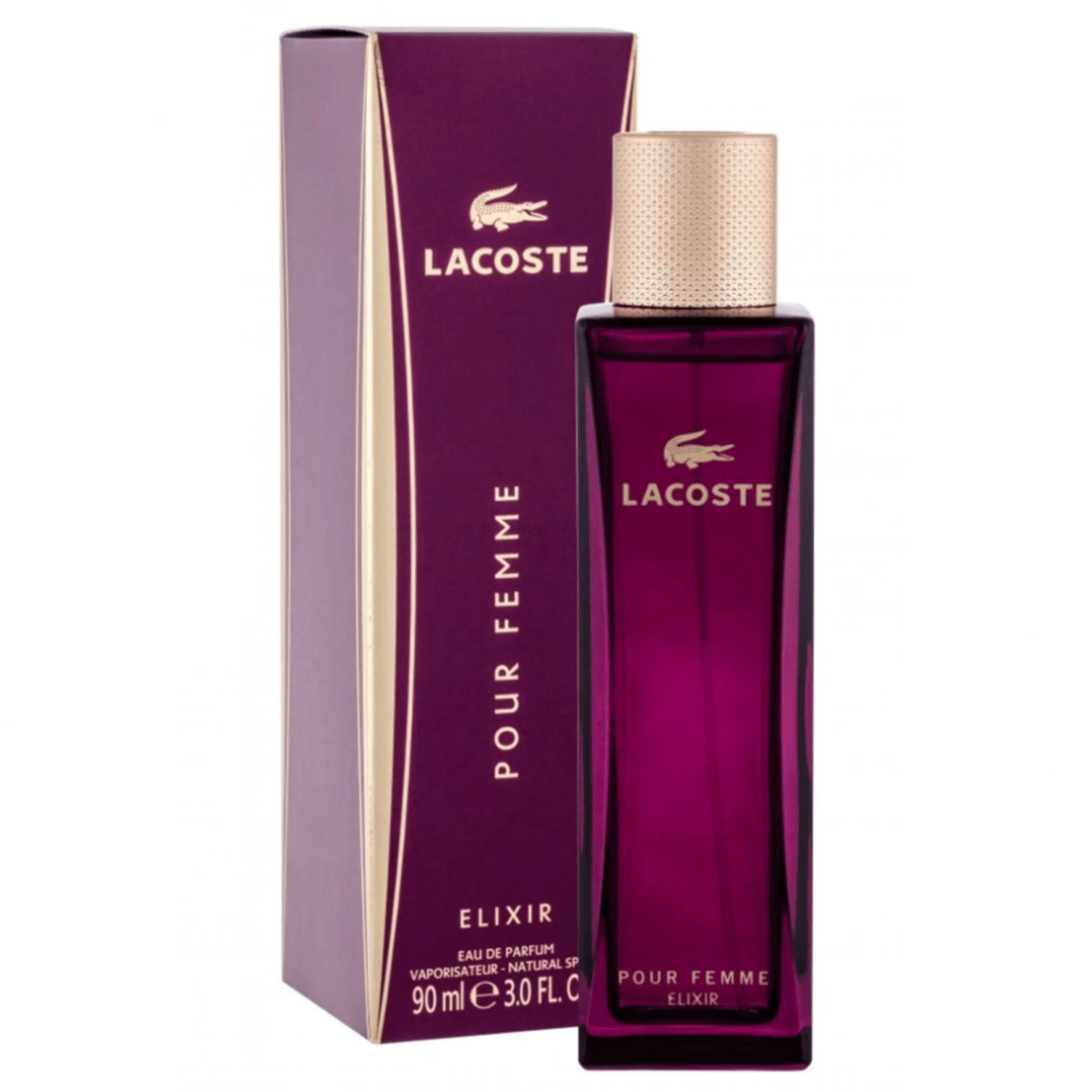 CHEMISE LACOSTE POUR FEMME ELIXIR EDP 90 ML DAMA — imagen 3