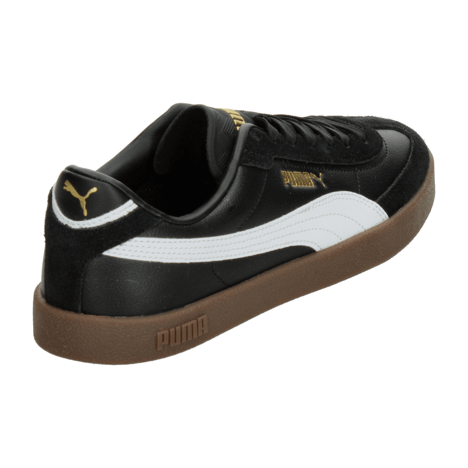 Tenis Hombre Puma Club II Negro Casual Caballero — imagen 4