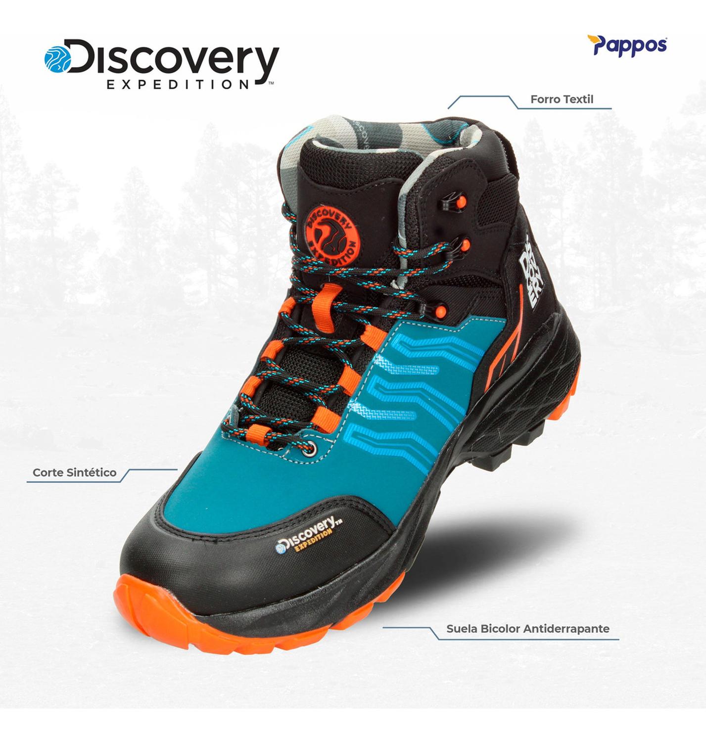 Botas Discovery Hombre Senderismo Caminata Ligeras Casual Caballero — imagen 2