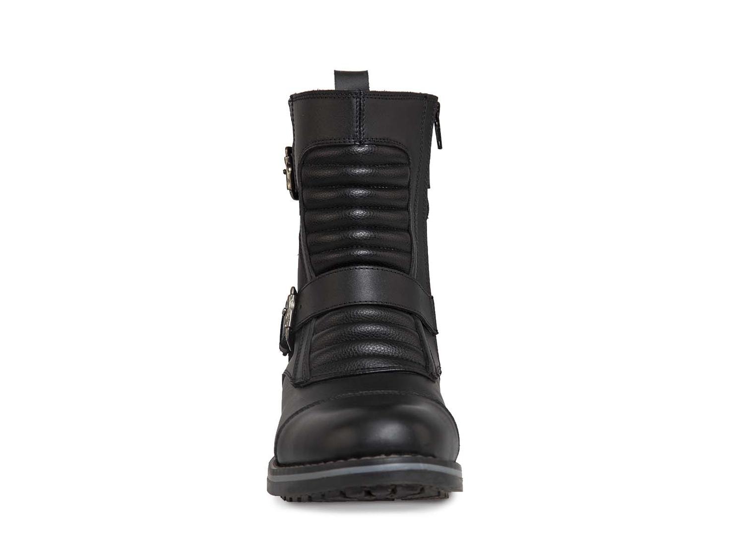 Bota Biker Hombre Moto caballero Casual Workland 89737 Negro — imagen 3