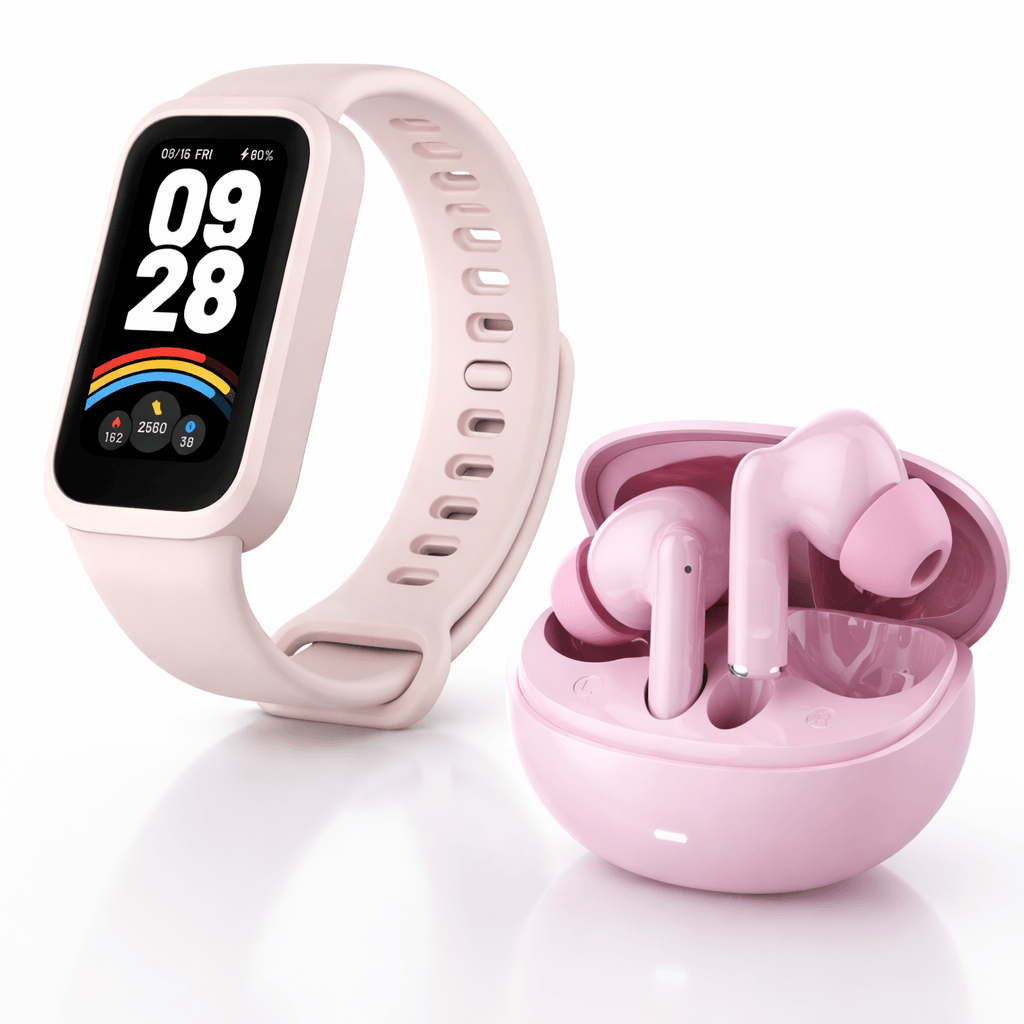 Xiaomi Smart Band 9 Active + Audífonos G-TIDE L42 — imagen 2