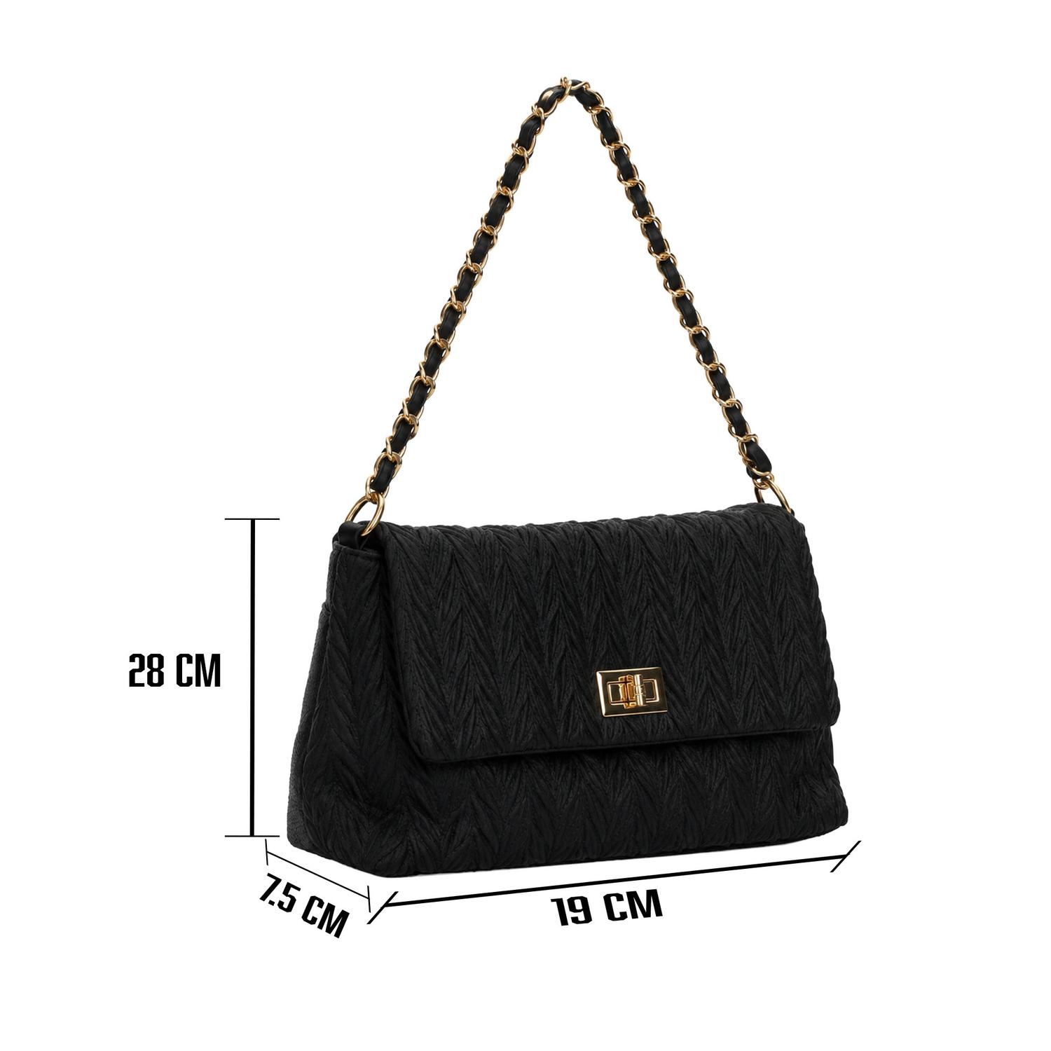 Bolsa Felianna Dama Fiesta Negro Mujer — imagen 6