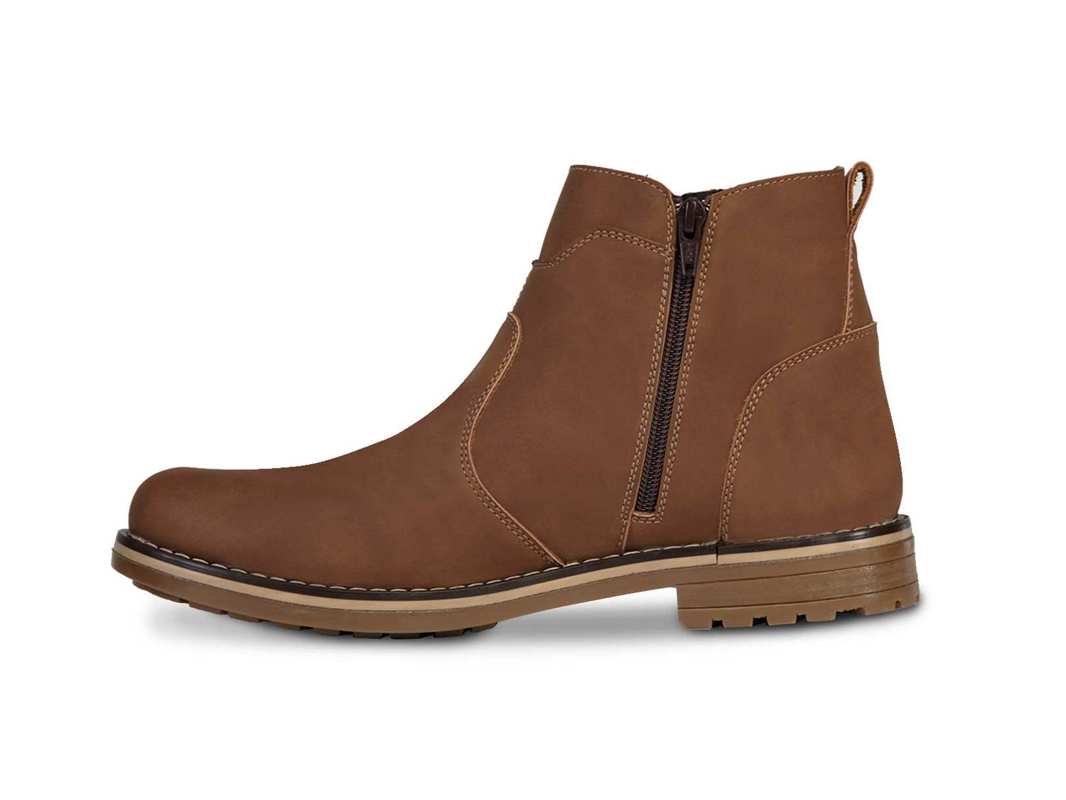 Bota hombre botin vestir vaquera PRO WORK 89719 Canela — imagen 5