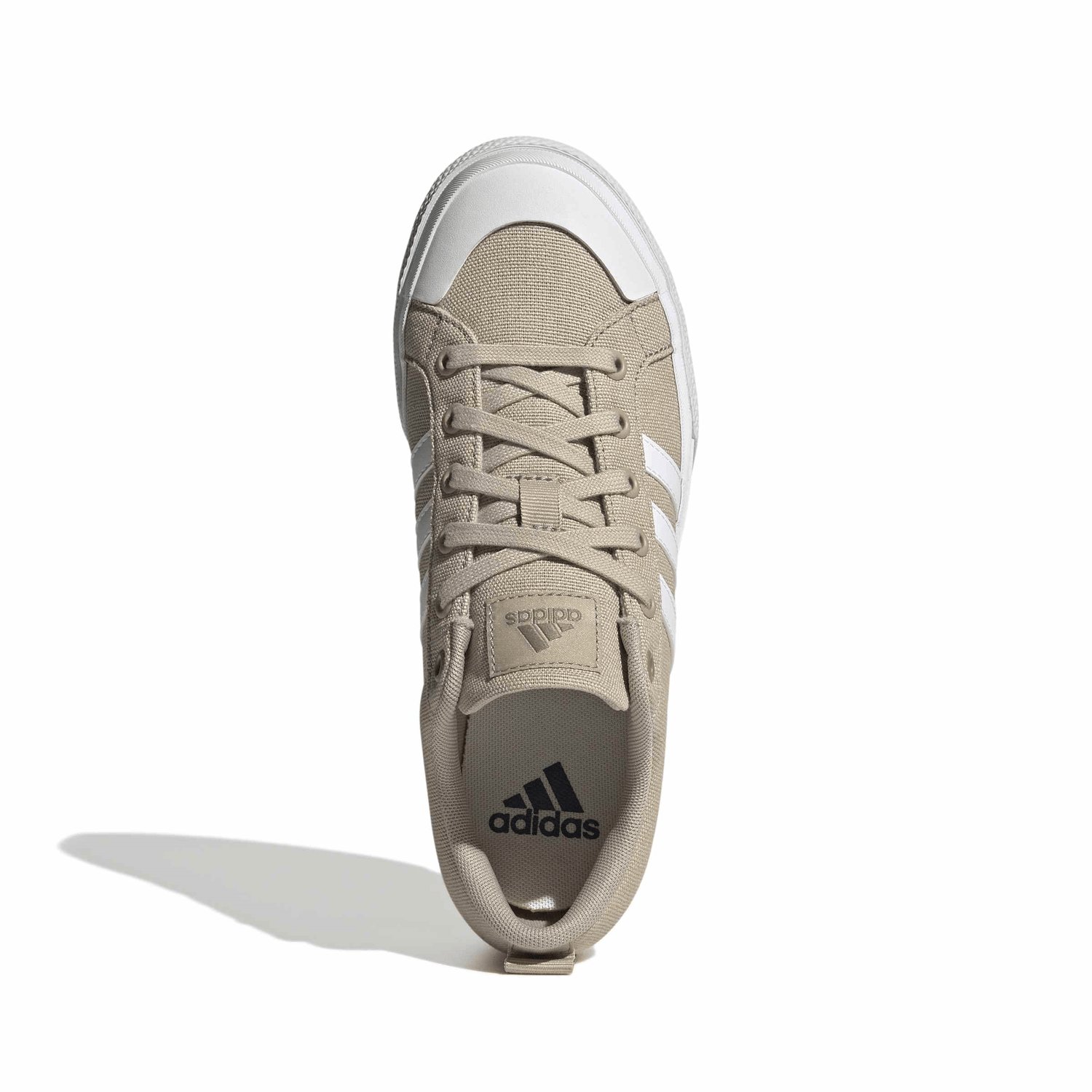 Tenis Dama Adidas Bravada Beige Casual Mujer — imagen 8