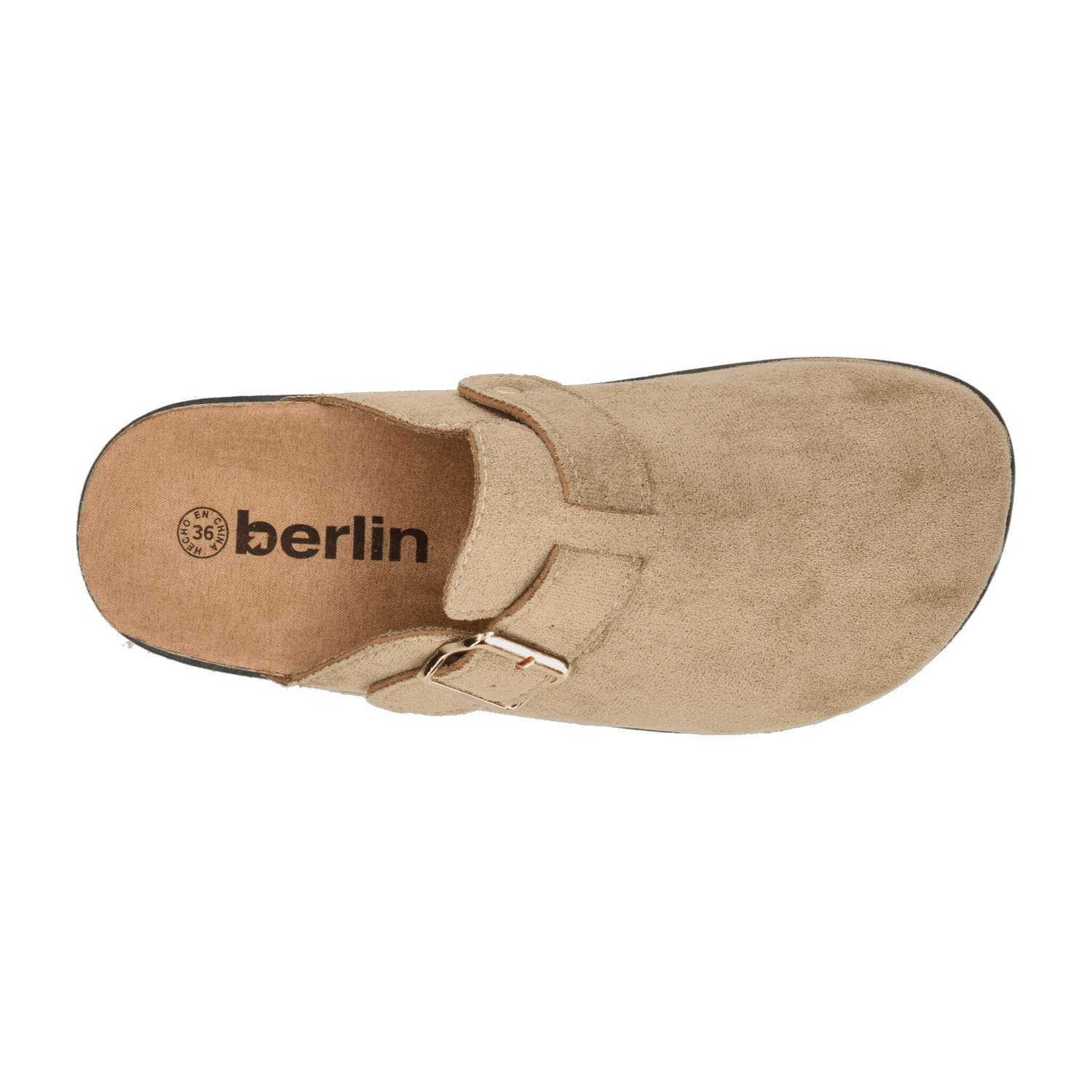 Zapato Berlin Dama Beige Peluche Para Mujer — imagen 9