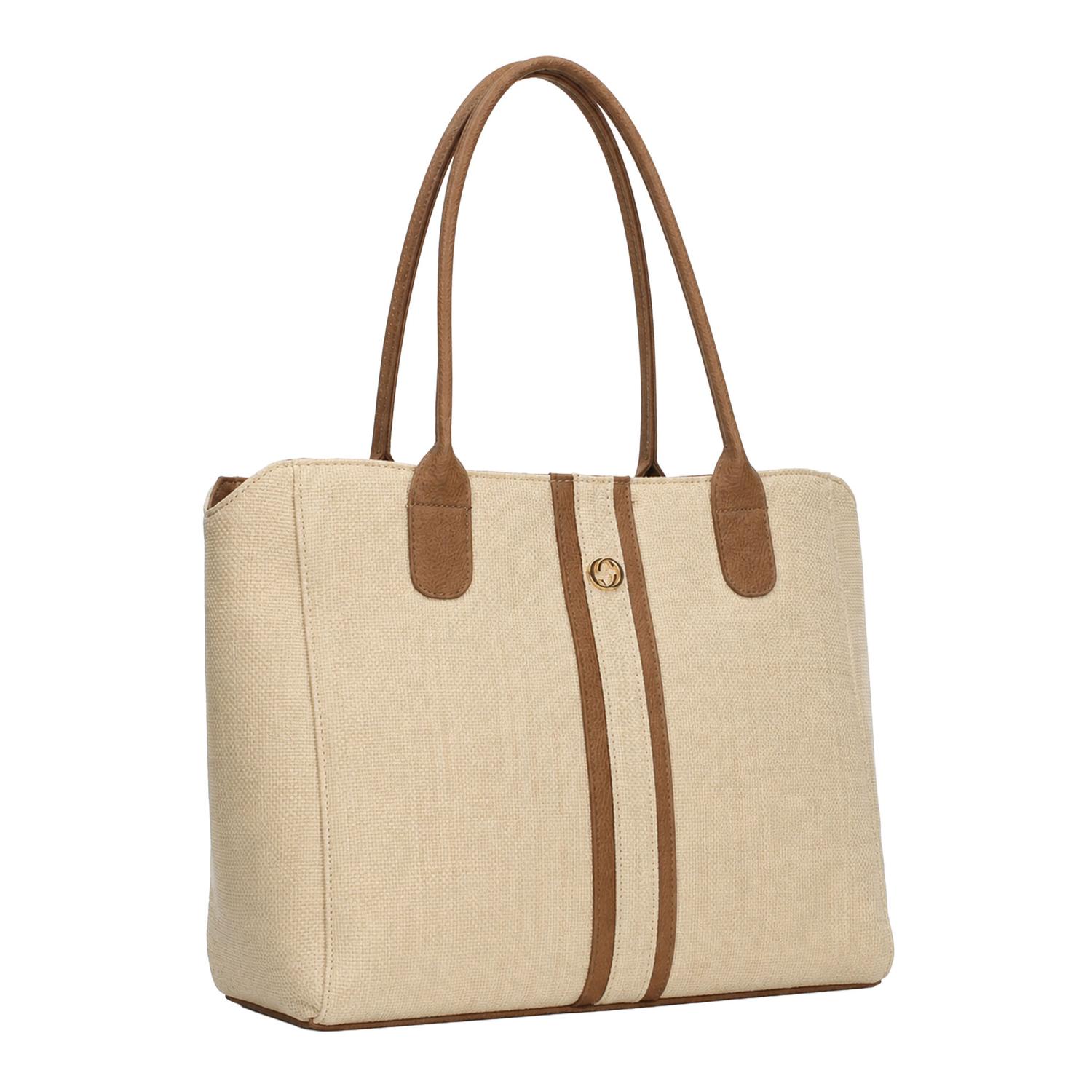 Bolsa Ferretina Dama Beige Casual Para Mujer — imagen 3