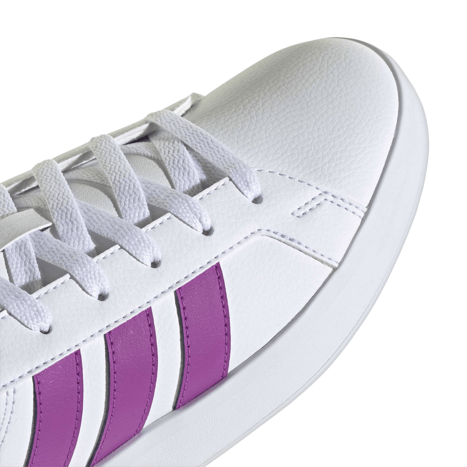Tenis Adidas Grand Court Base 3.0 Dama Casual Blanco Mujer — imagen 5