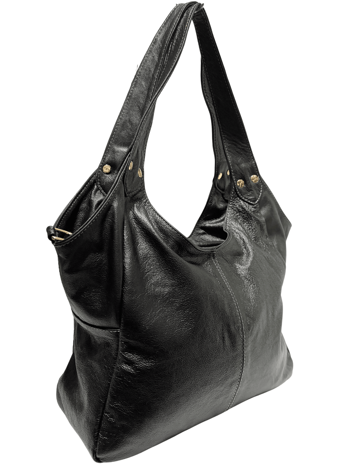 Bolsa De Piel Legitima Original Grande Tote De Hombro Jf70 — imagen 4