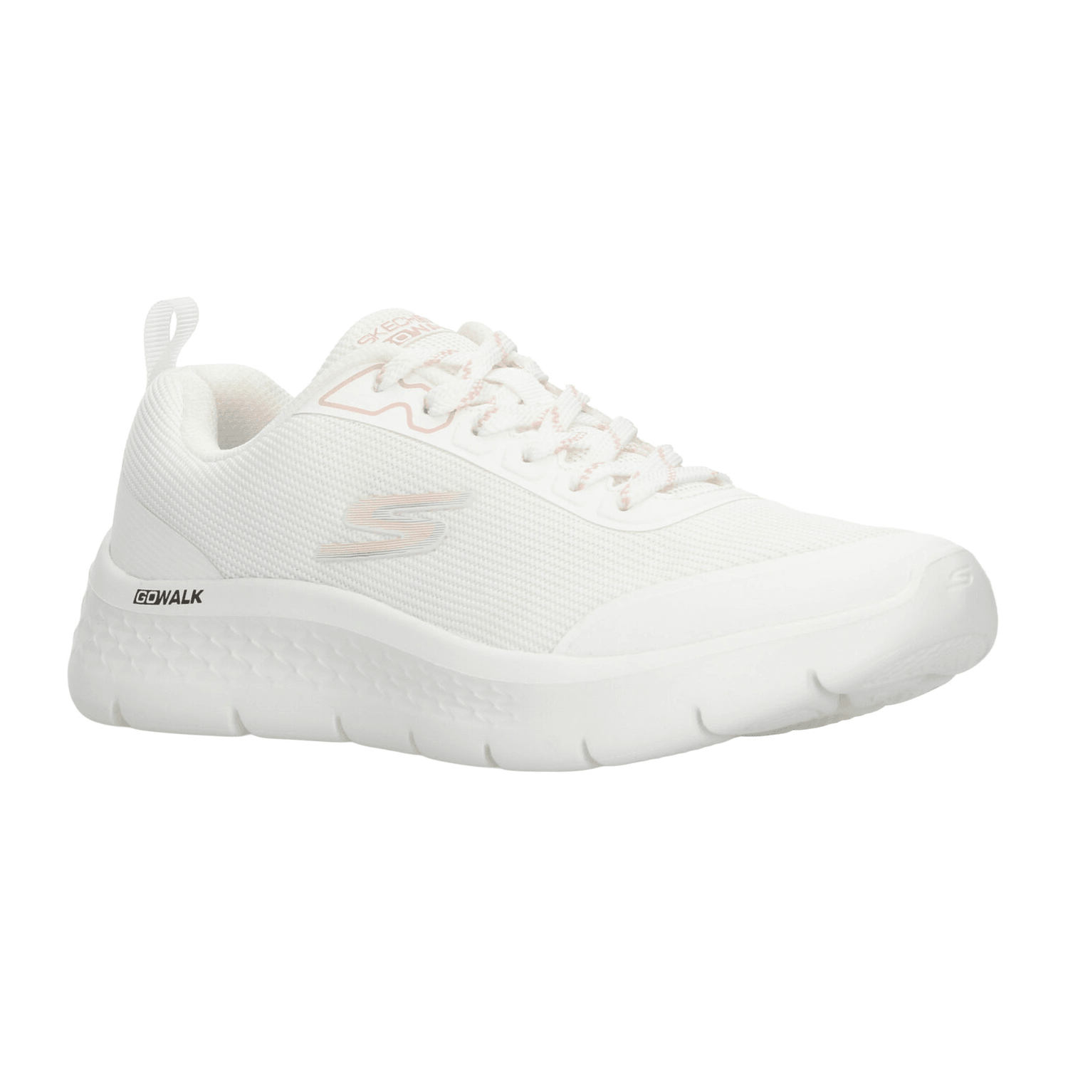 Tenis Skechers Go Walk Flex Dama Blanco Deportivo Mujer — imagen 3