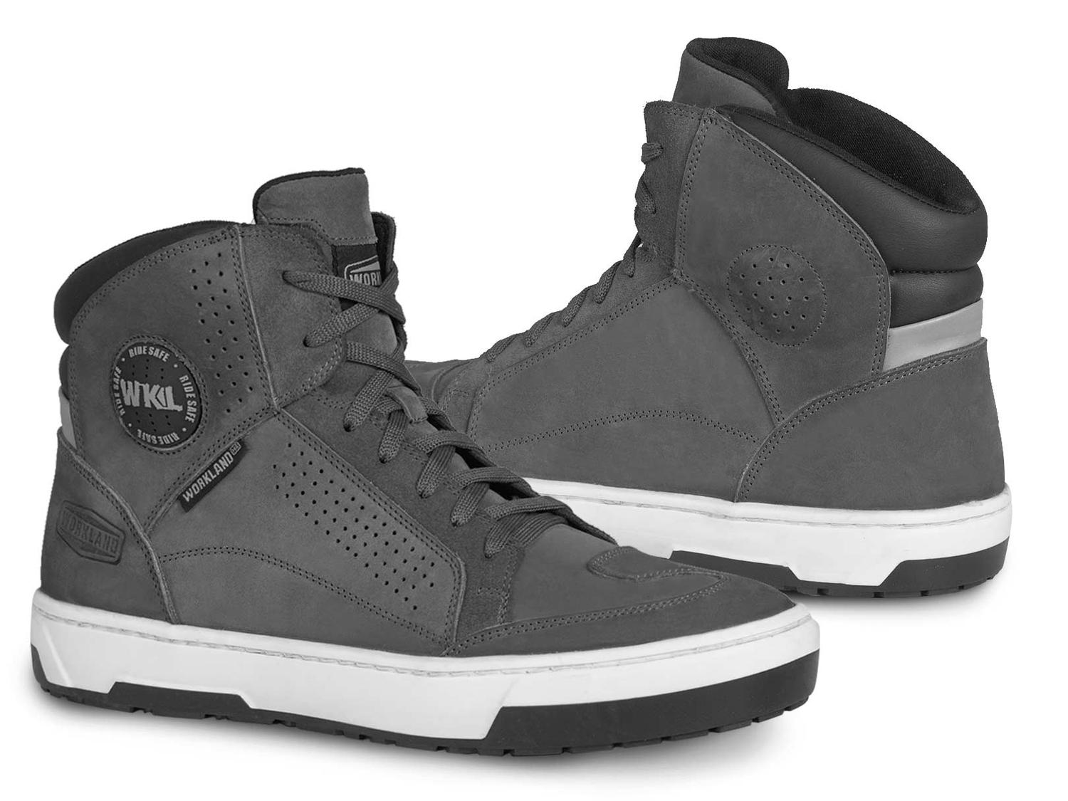 Tenis Motociclista WKL 80202 para Hombre Gris — imagen 2