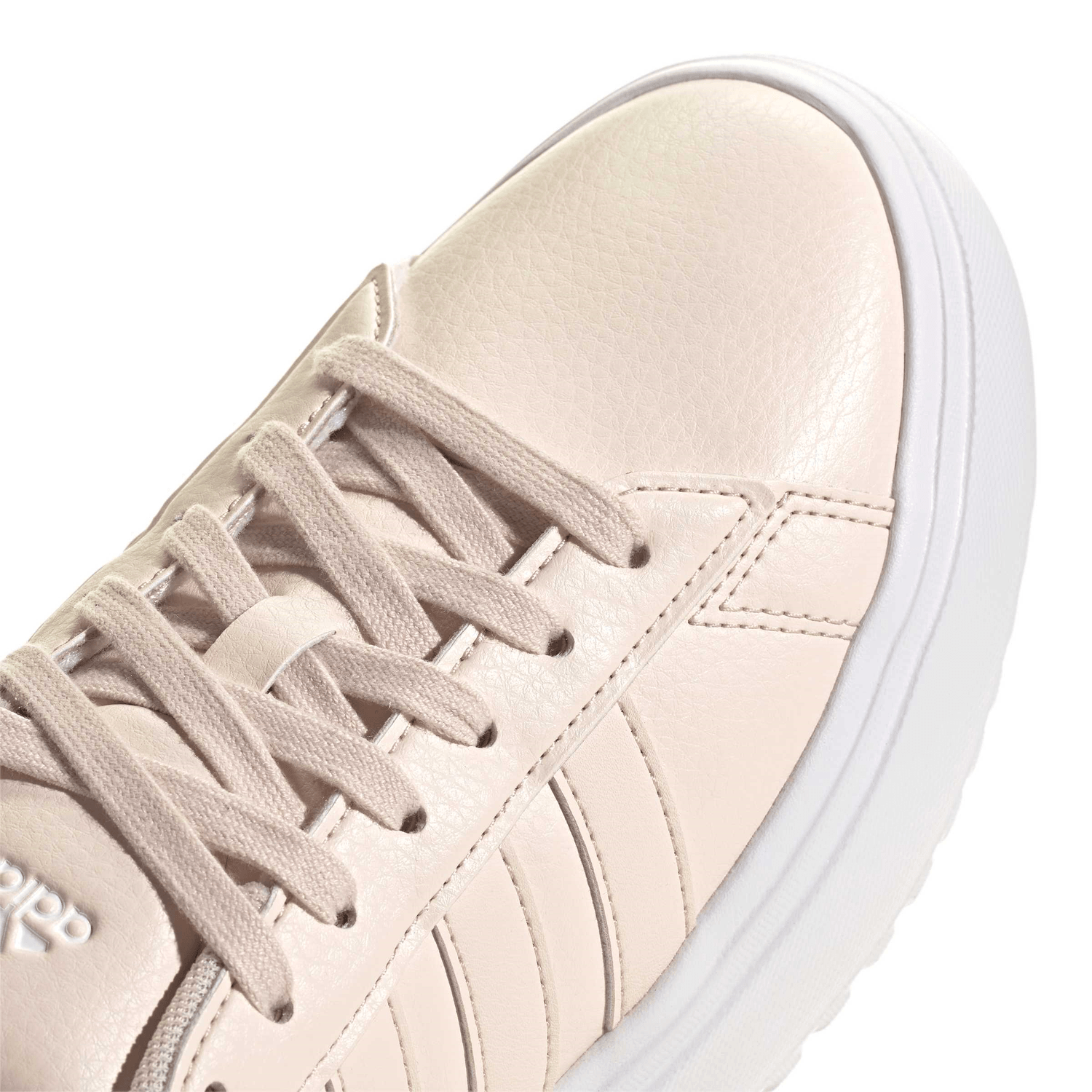 Tenis Adidas Grand Court Platform Dama Rosa Casual Para Mujer — imagen 6