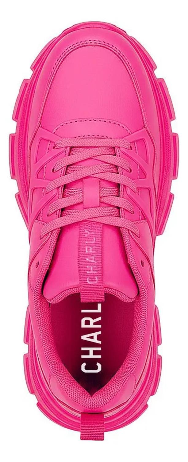 Tenis Charly Dama Chunky Amazona Lit Monocolor 1310330 — imagen 3