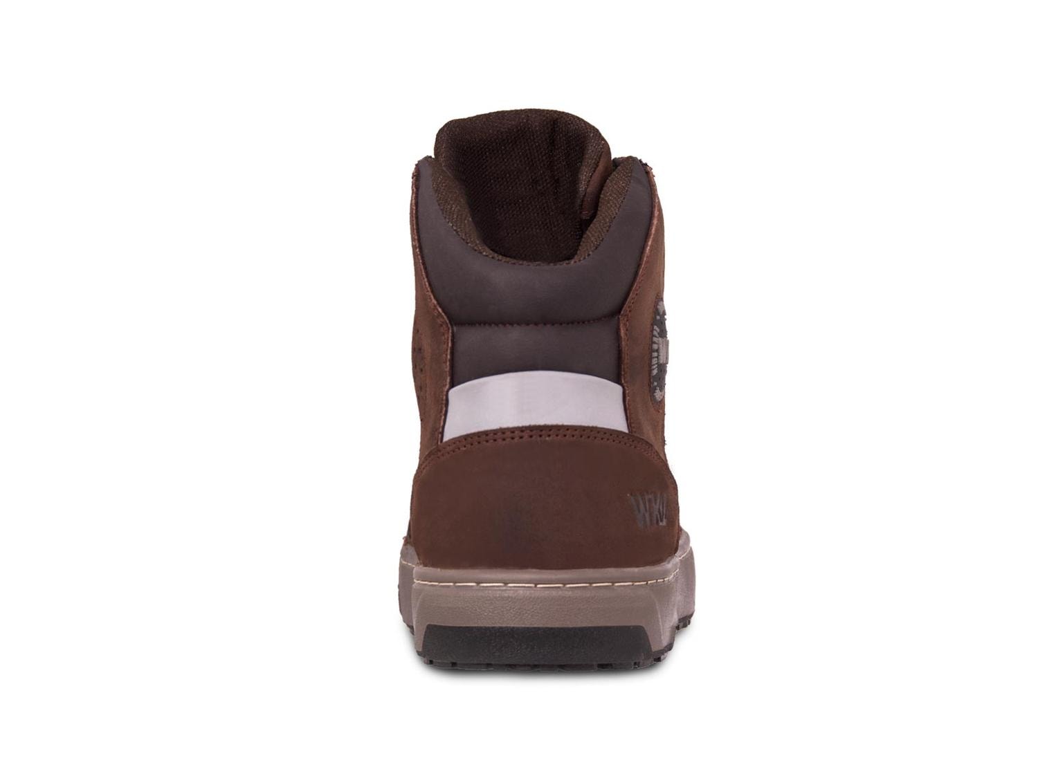 Tenis Motociclista Hombre Botin Moto Biker Wkl 80202 Chocolate — imagen 6