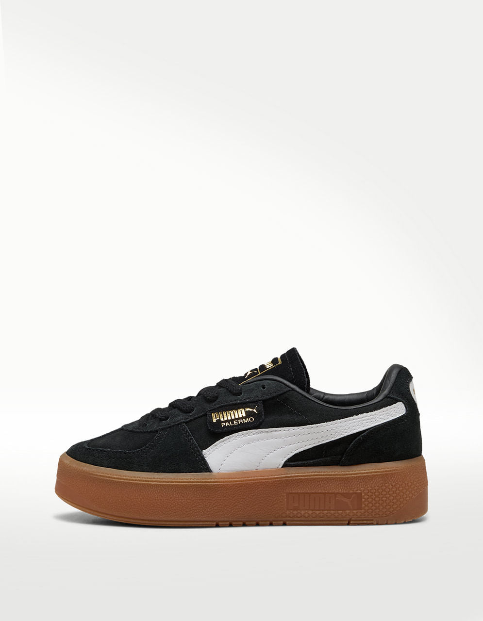 Tenis Puma Palermo Elevata Negro - Mujer — imagen 2