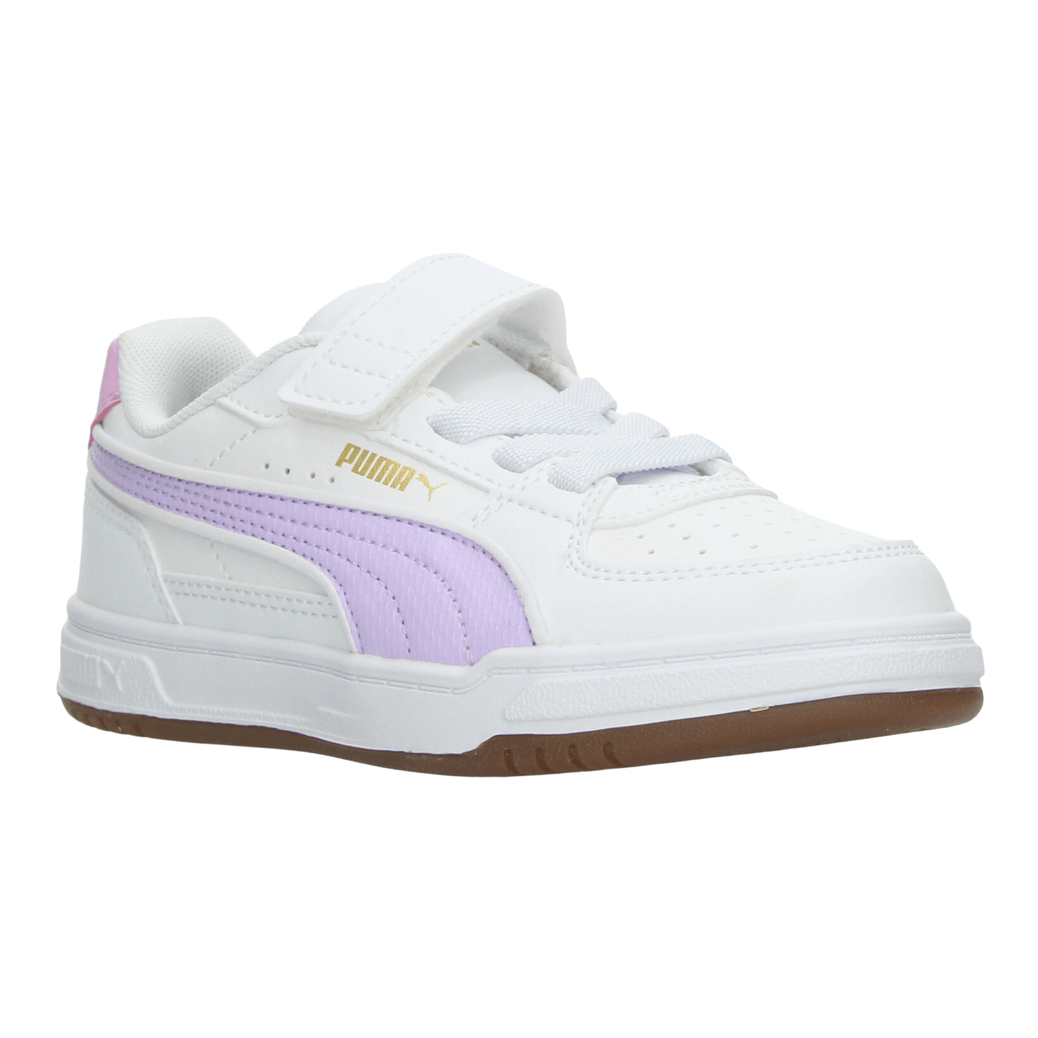 Tenis Niña Puma Caven II Blanco Casual Escolar Ajuste Infantil T16-22 — imagen 3