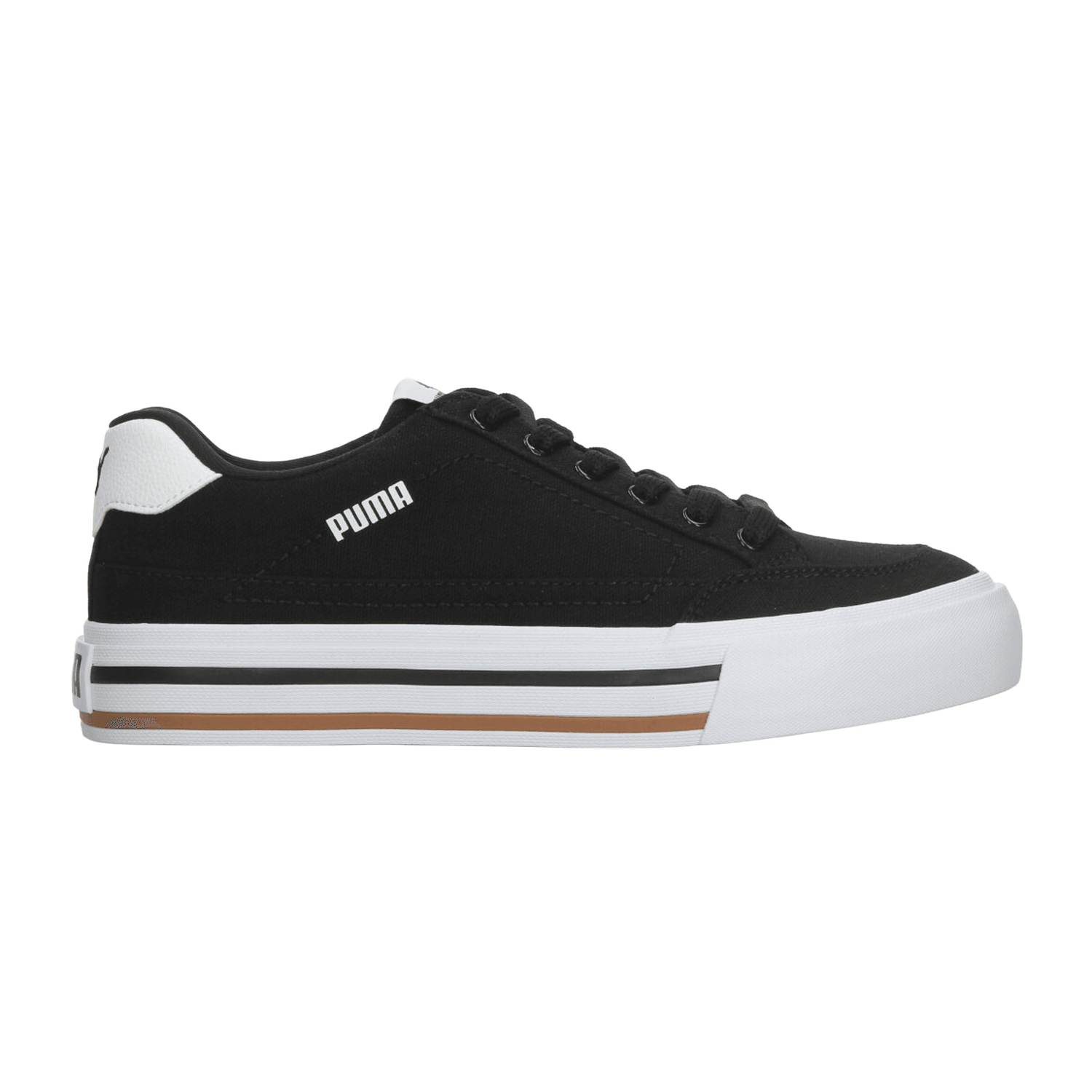 Tenis Puma Court Classic Dama Negro Casual Para Mujer — imagen 2