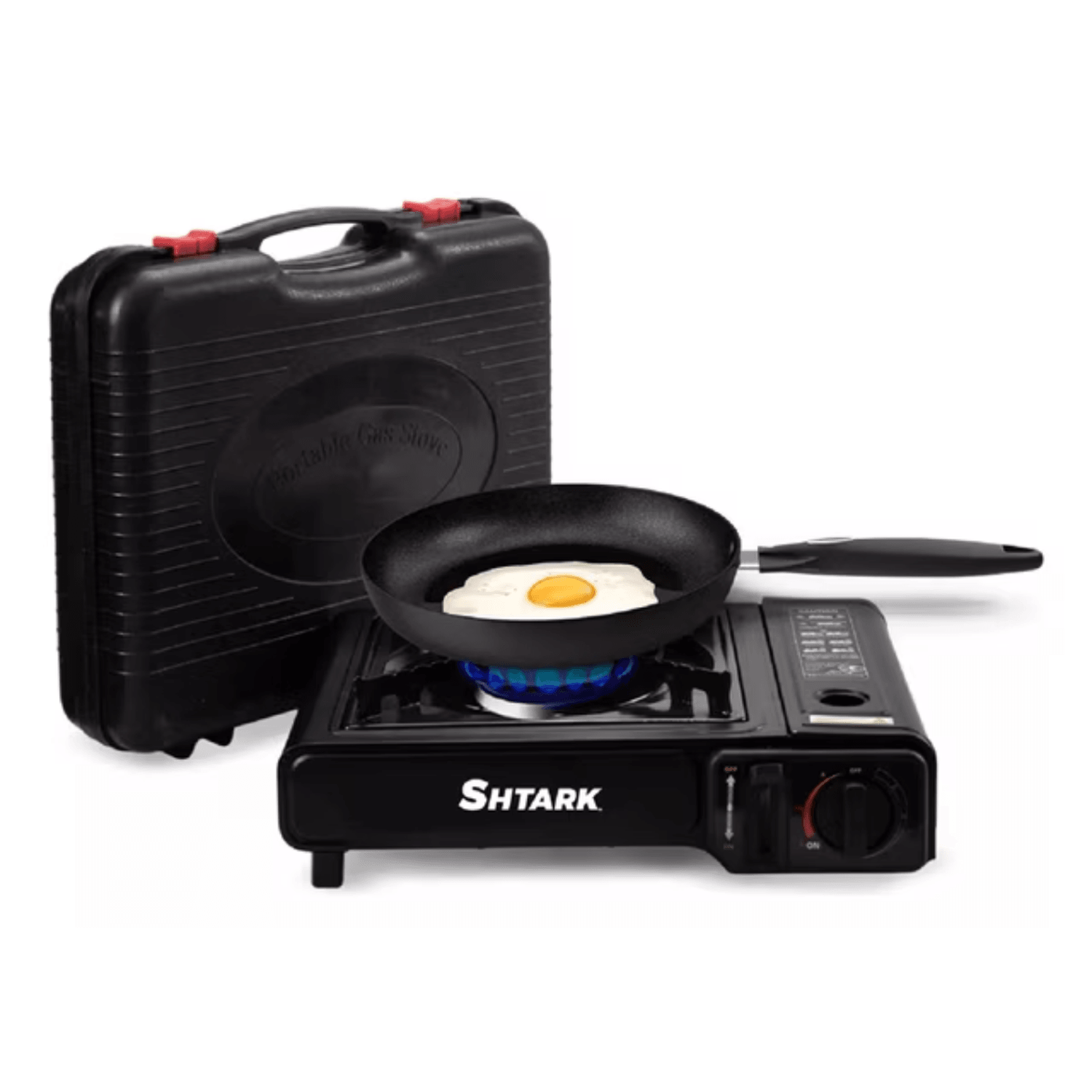 Parrilla Portátil a Gas Shtark SHTPEN1 para Camping Negro — imagen 1