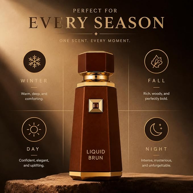 Perfume Árabe Liquid Brun Eau de Parfum 100ml — imagen 5