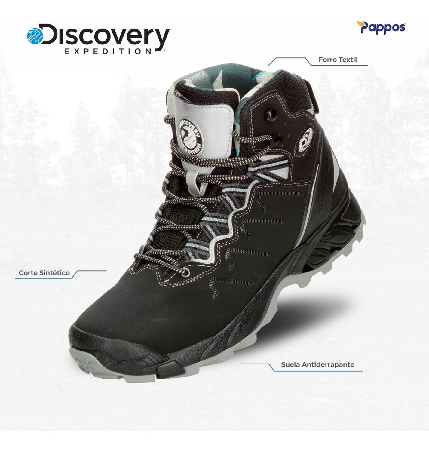 Bota Hombre Discovery Senderismo Campismo Montaña — imagen 3
