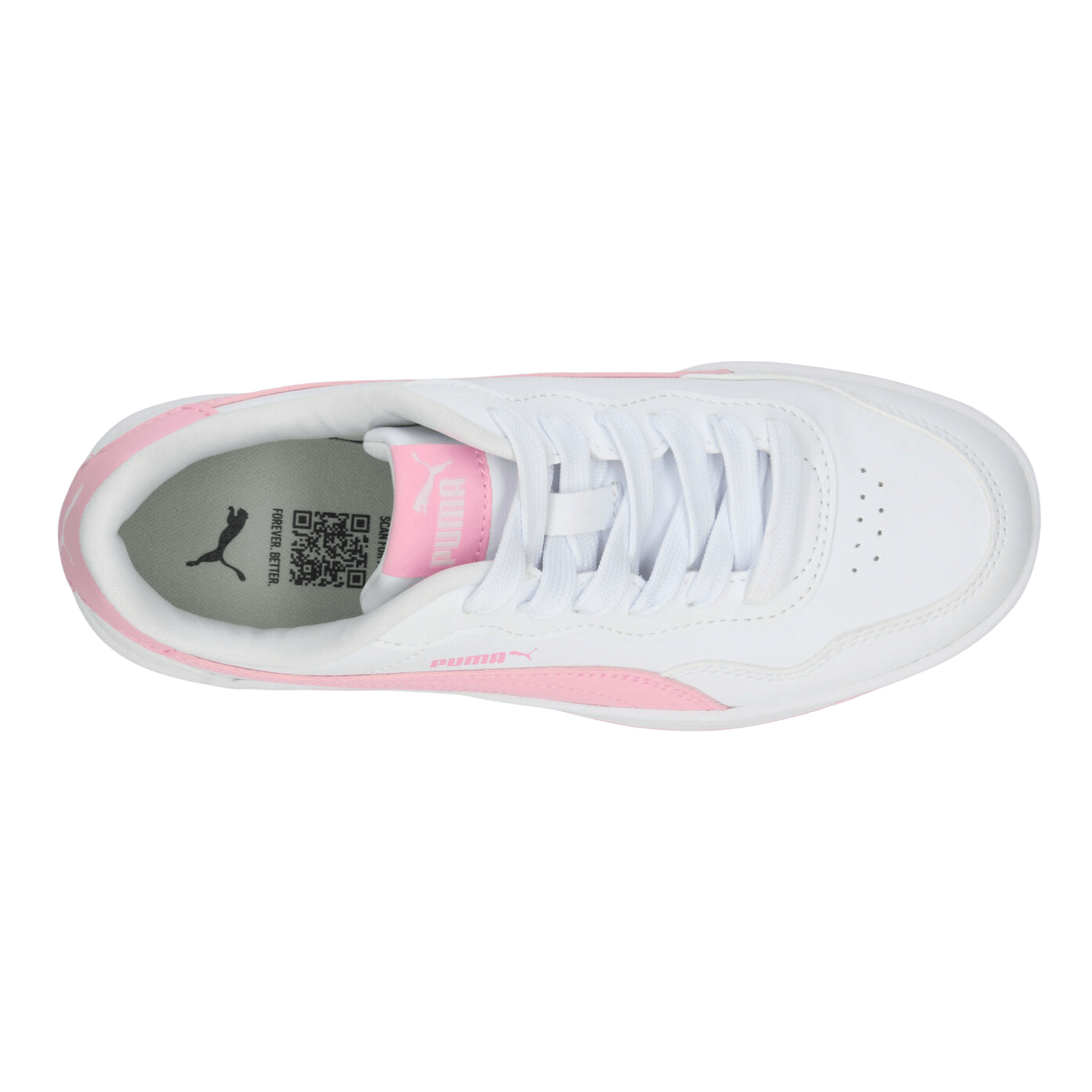 Tenis Puma Court Lally Skye Dama Casual Plataforma Rosa Mujer — imagen 8