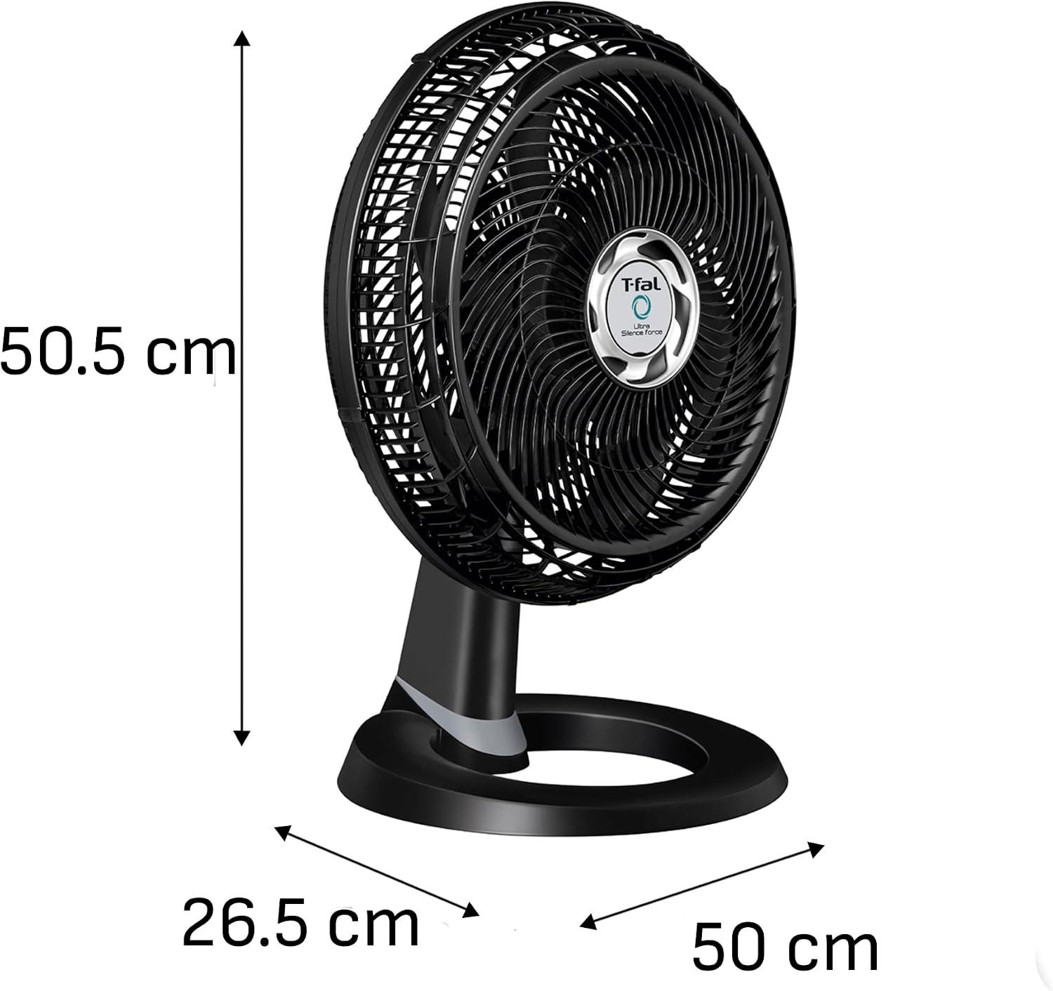Ventilador de Pedestal T-Fal VE34W0X0 18 Pulgadas 3 en 1 — imagen 2