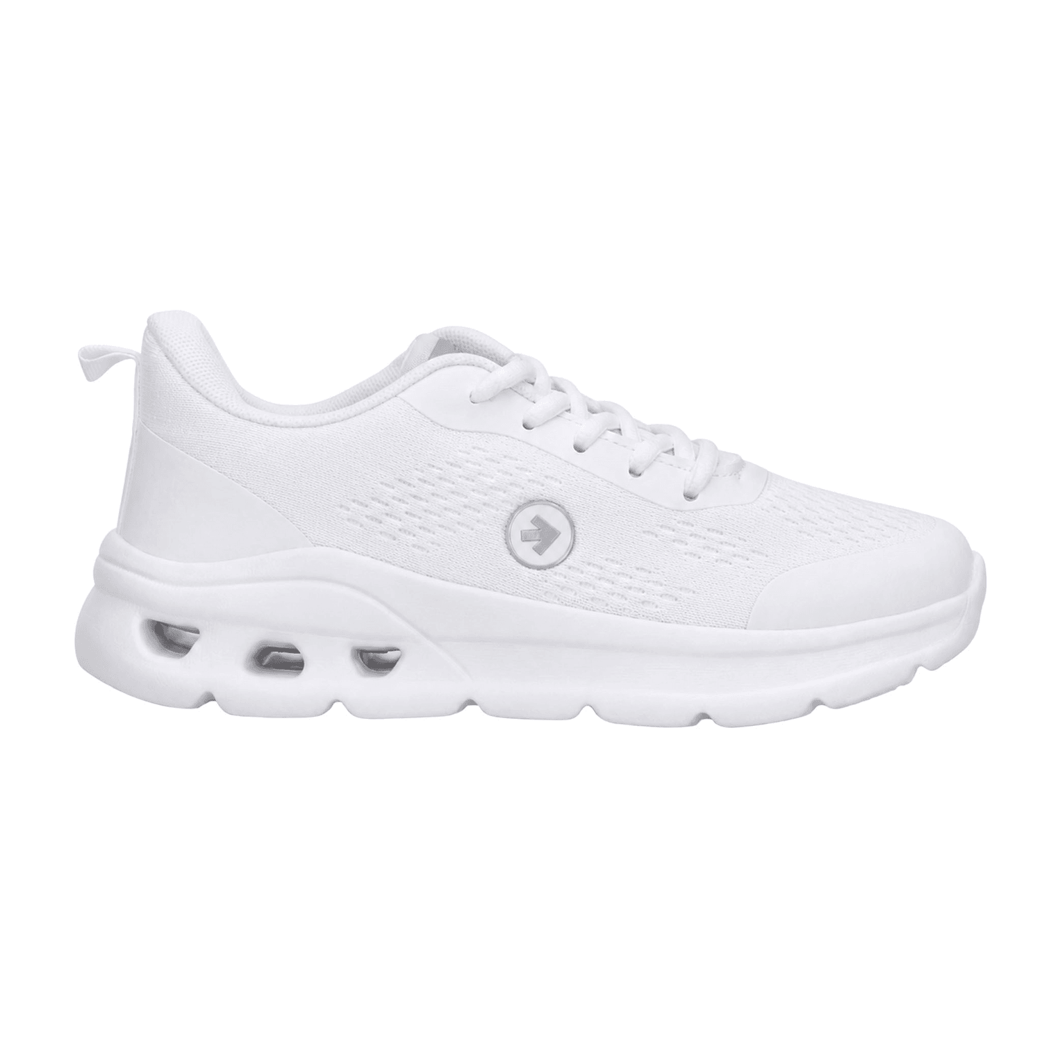 Tenis Berlin Dama Blanco Deportivo Cintas Cómodo Mujer — imagen 2