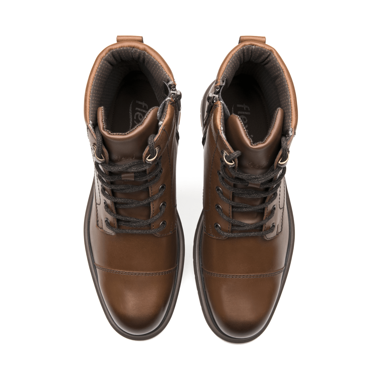 Bota Flexi Hombre Café Casual Para Caballero — imagen 8