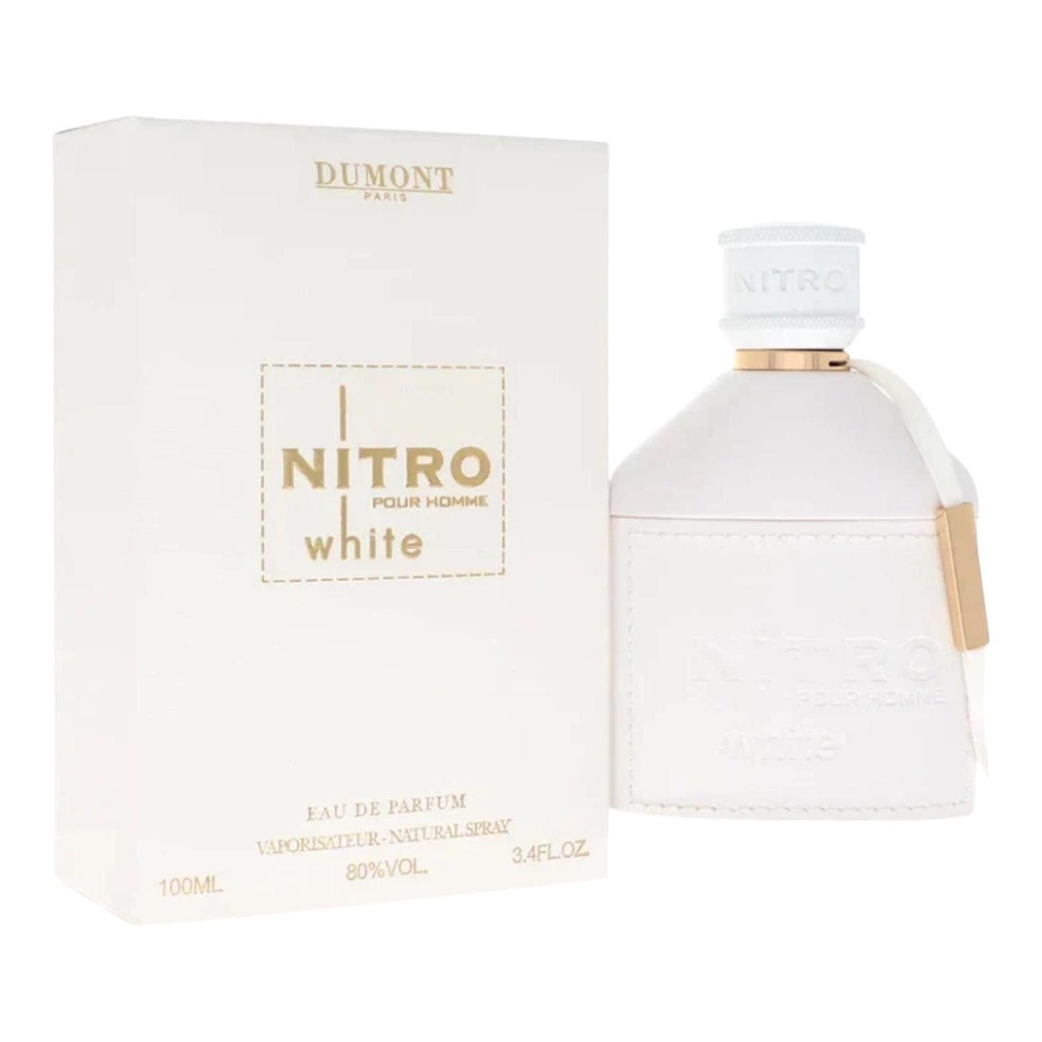 DUMONT NITRO WHITE POUR HOMME EDP 100 ML — imagen 3
