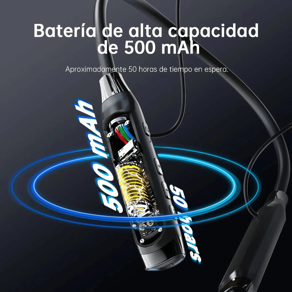 G-Tide EG22 Audífonos Neckband inalámbricos, micrófono, pantalla digital — imagen 8