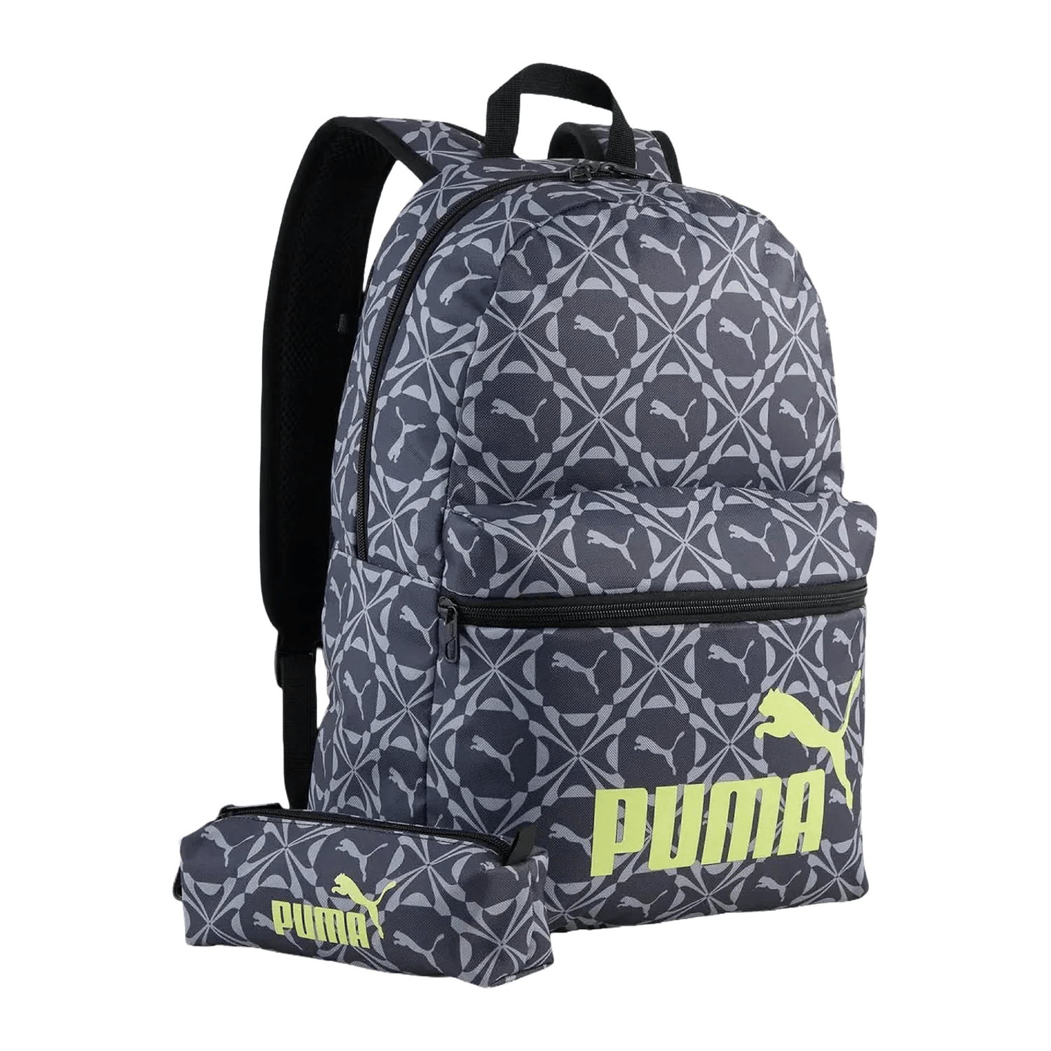 Mochila con lapicera Puma Phase Escolar Gris Unisex 20L — imagen 1