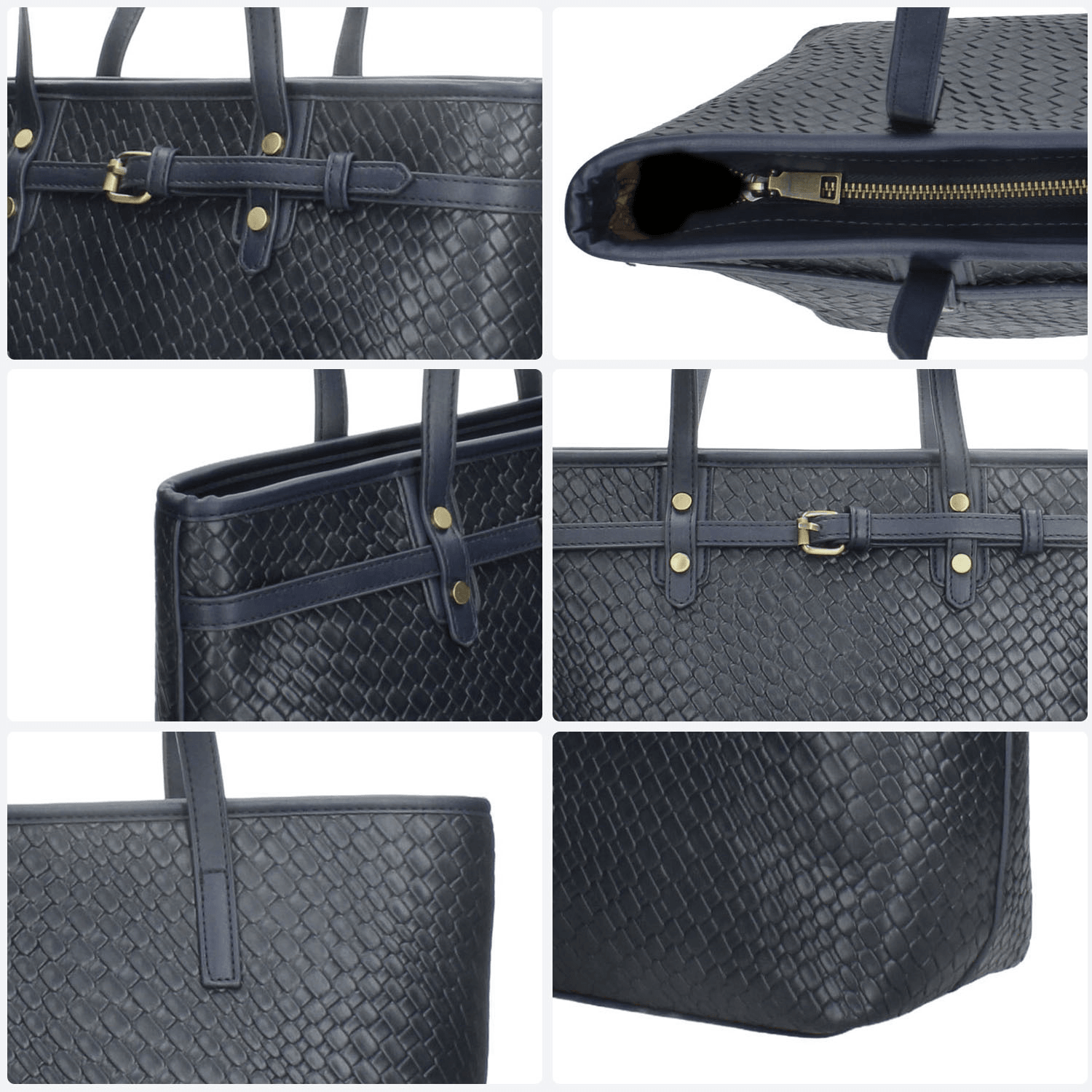 Bolsa Dama Abisai Handbags Azul Casual Mujer — imagen 5