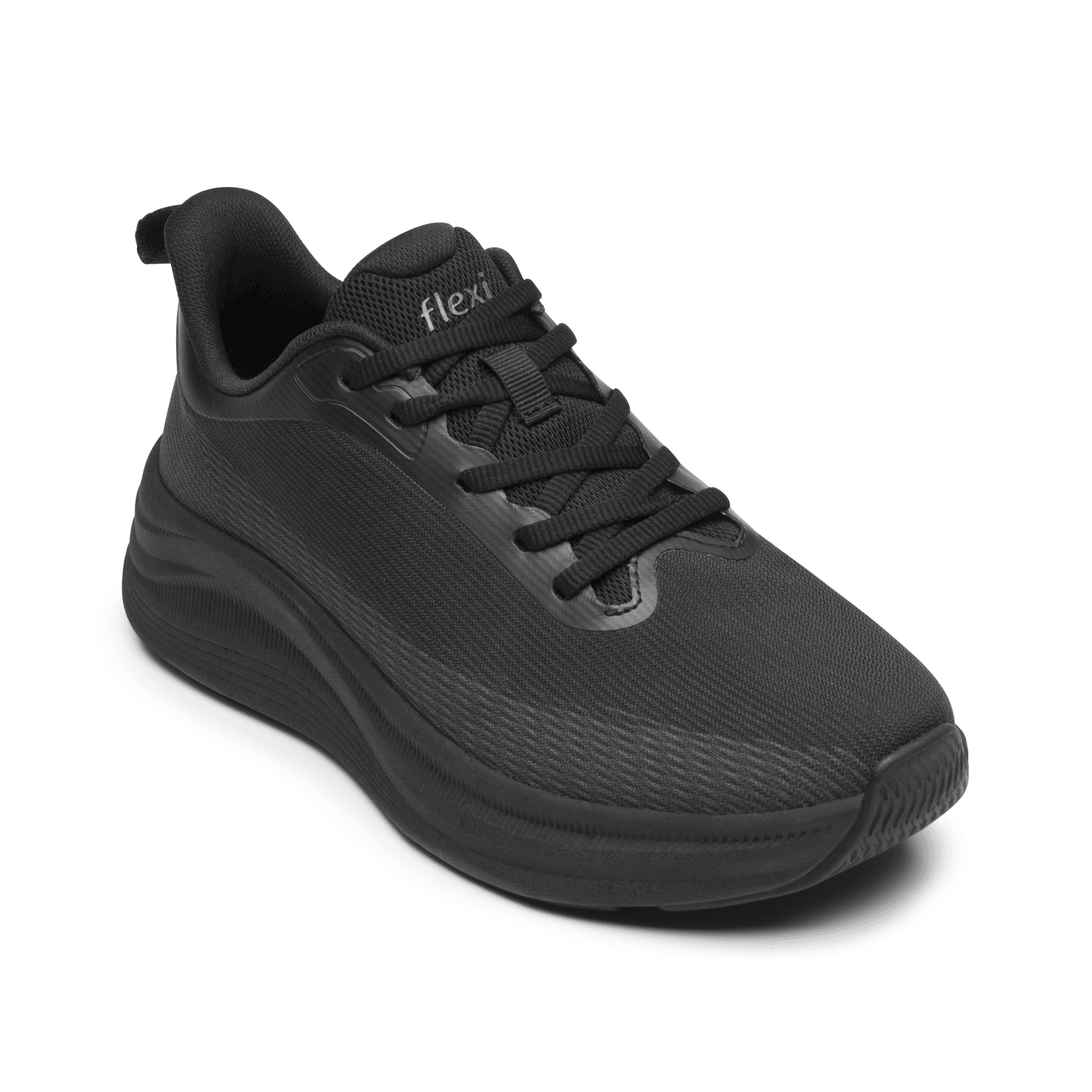 Tenis Flexi Deyra Dama Negro Deportivo Cómodo Mujer — imagen 3