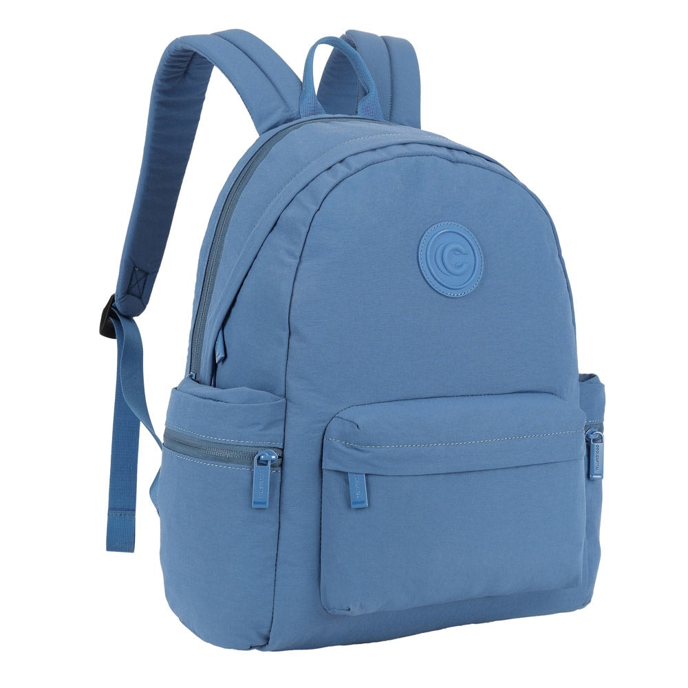 Mochila para Laptop 14" con Cangurera CoolCapital Canyon: Protección y Organización Total, Azul — imagen 10