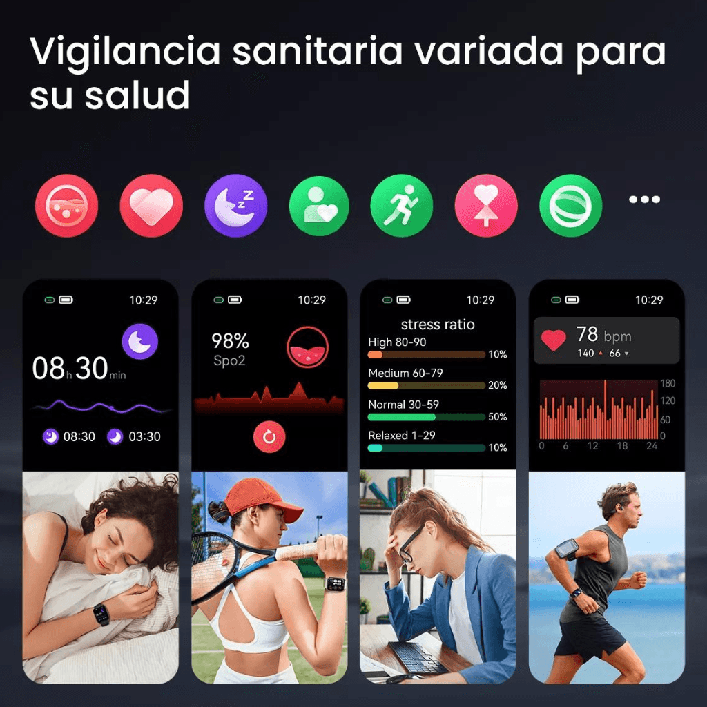 Audifonos Xiaomi Redmi Buds 4 Active con Smartwatch llamadas combo — imagen 11