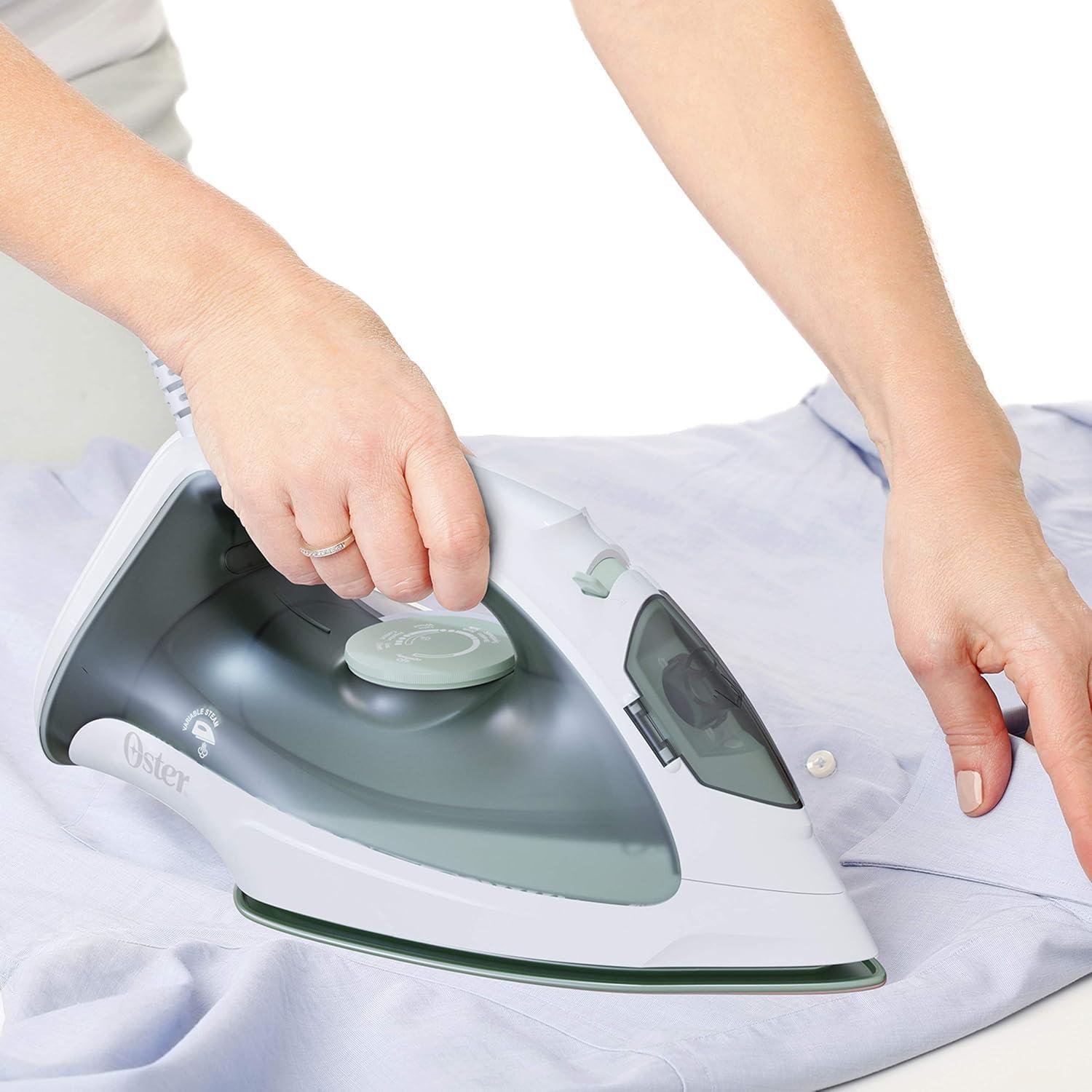Plancha de Vapor Oster GCSTBS3803-13 Ligera con Suela Antiadherente Verde — imagen 8