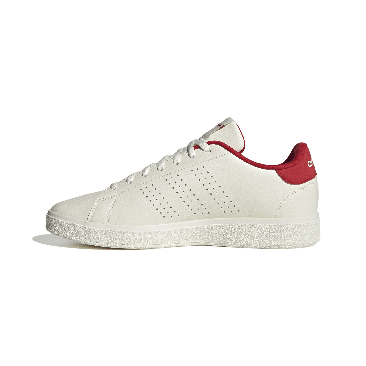 Tenis Adidas Advantage Base 2.0 Hombre Casual Off White Caballero — imagen 4