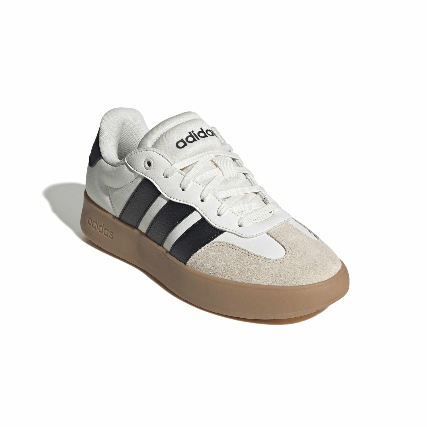 Tenis Adidas Barreda Dama Casual Cómodo Cintas Blanco Mujer — imagen 2