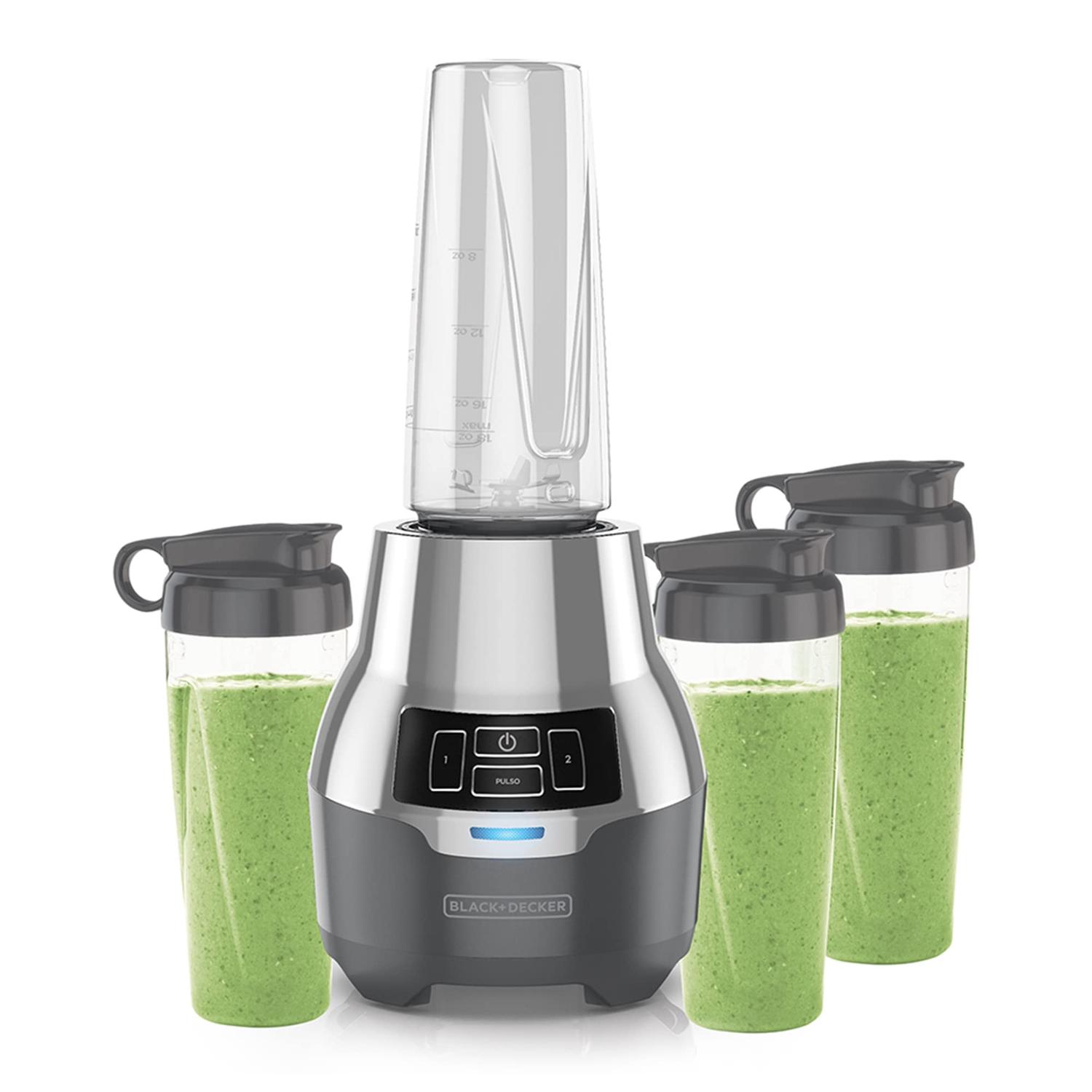 LICUADORA PERSONAL BLACK & DECKER PB2004G 2 VEL 4 VASOS PLASTICO — imagen 1