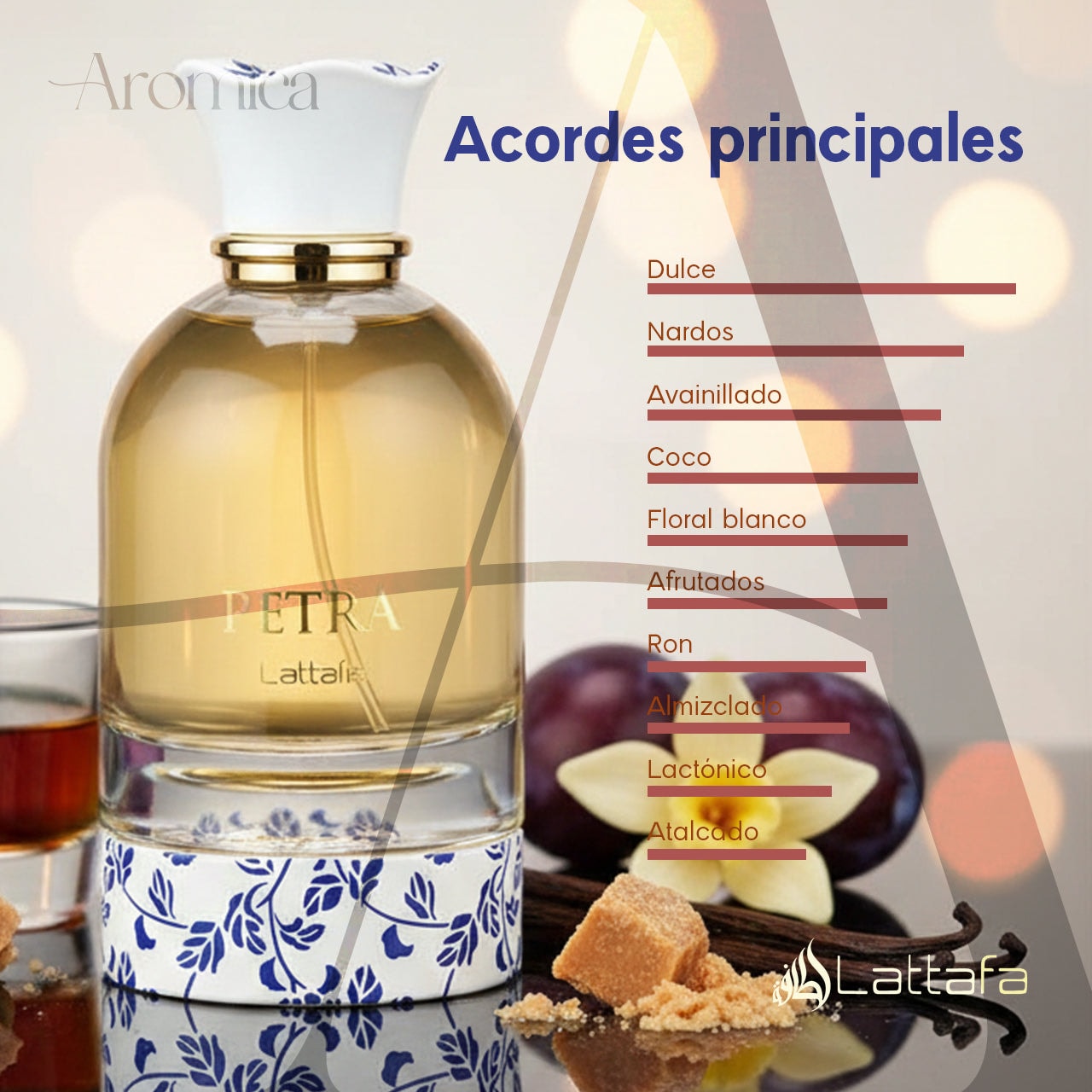 Perfume Arabe Lattafa Petra Eau de Parfum 100 ml — imagen 4
