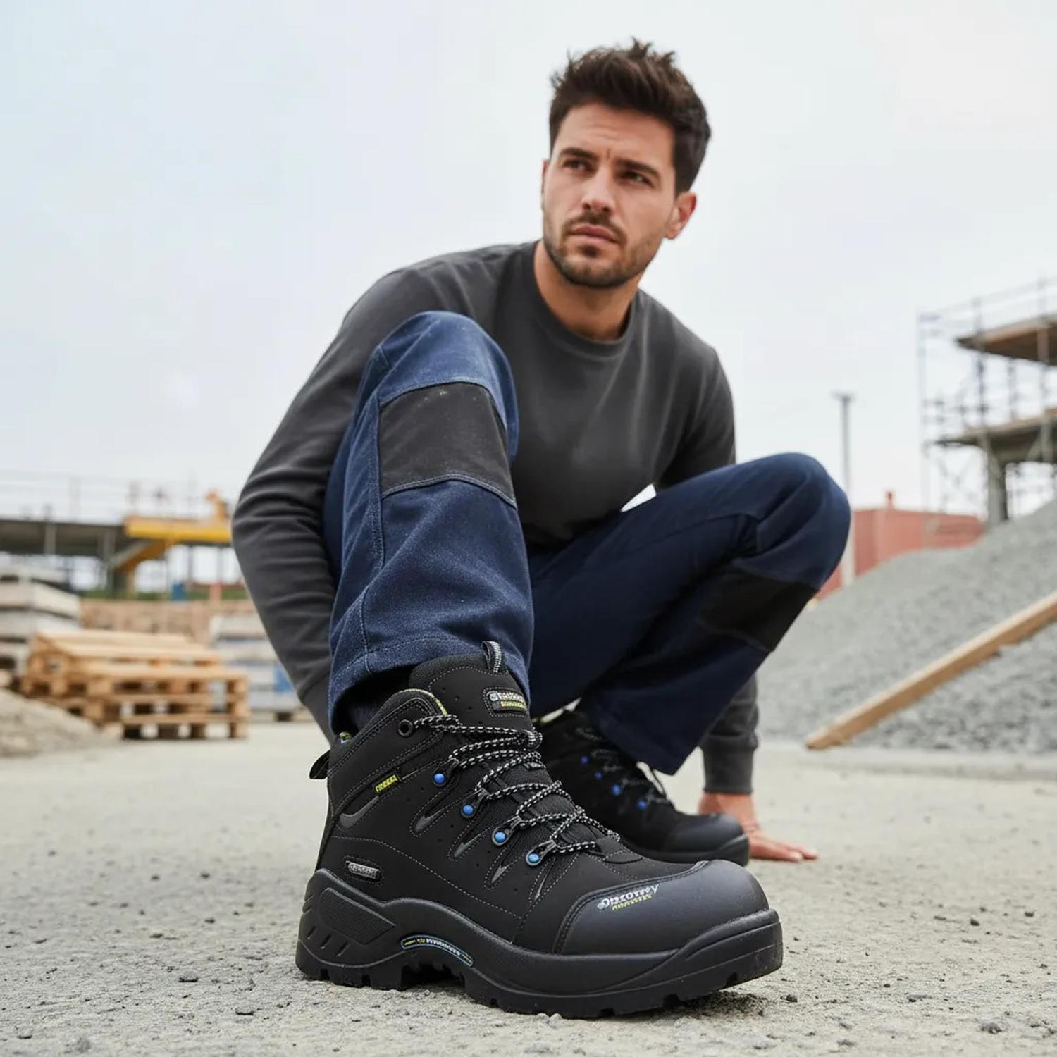 Bota Industrial Casquillo Hombre Discovery Blackwood — imagen 1