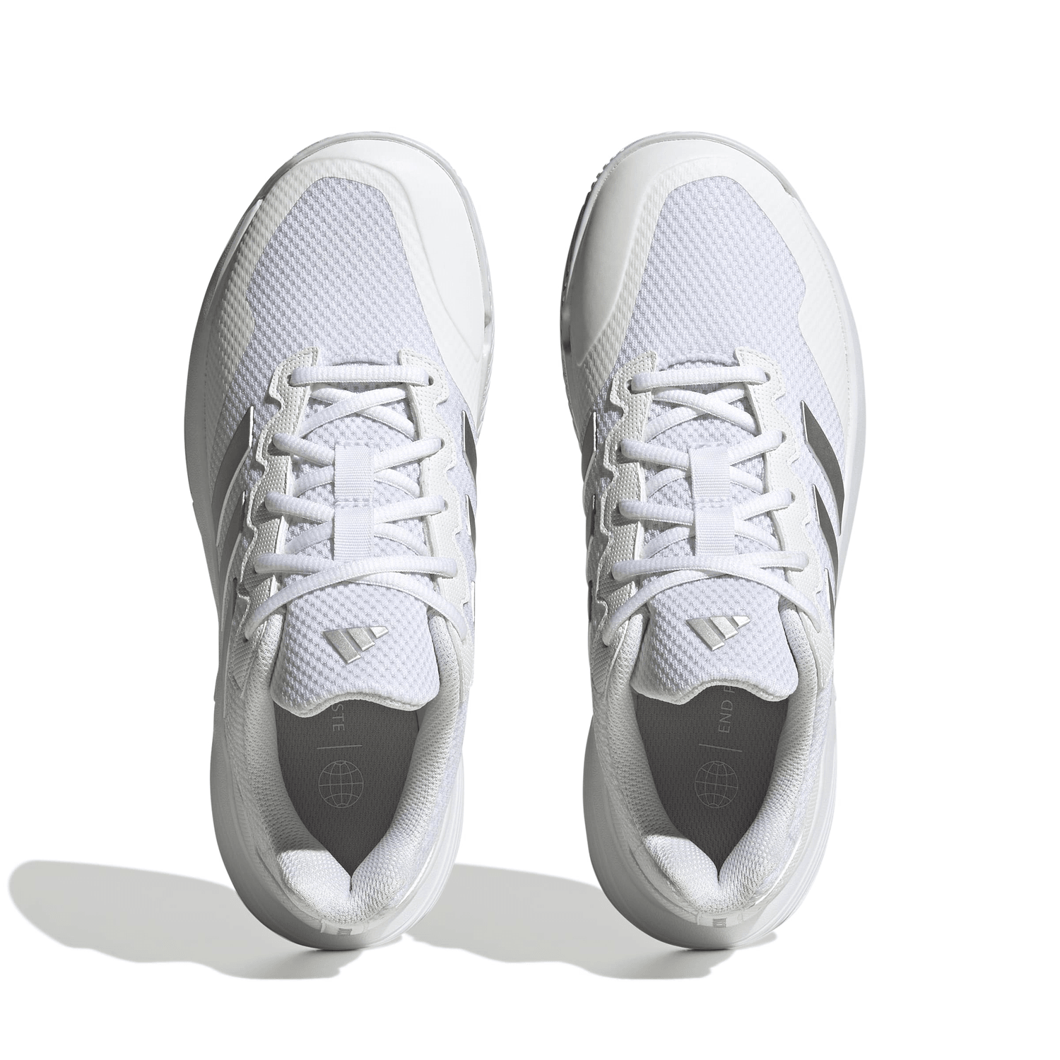 Tenis Adidas GameCourt 2 W Dama Blanco Casual Para Mujer — imagen 8