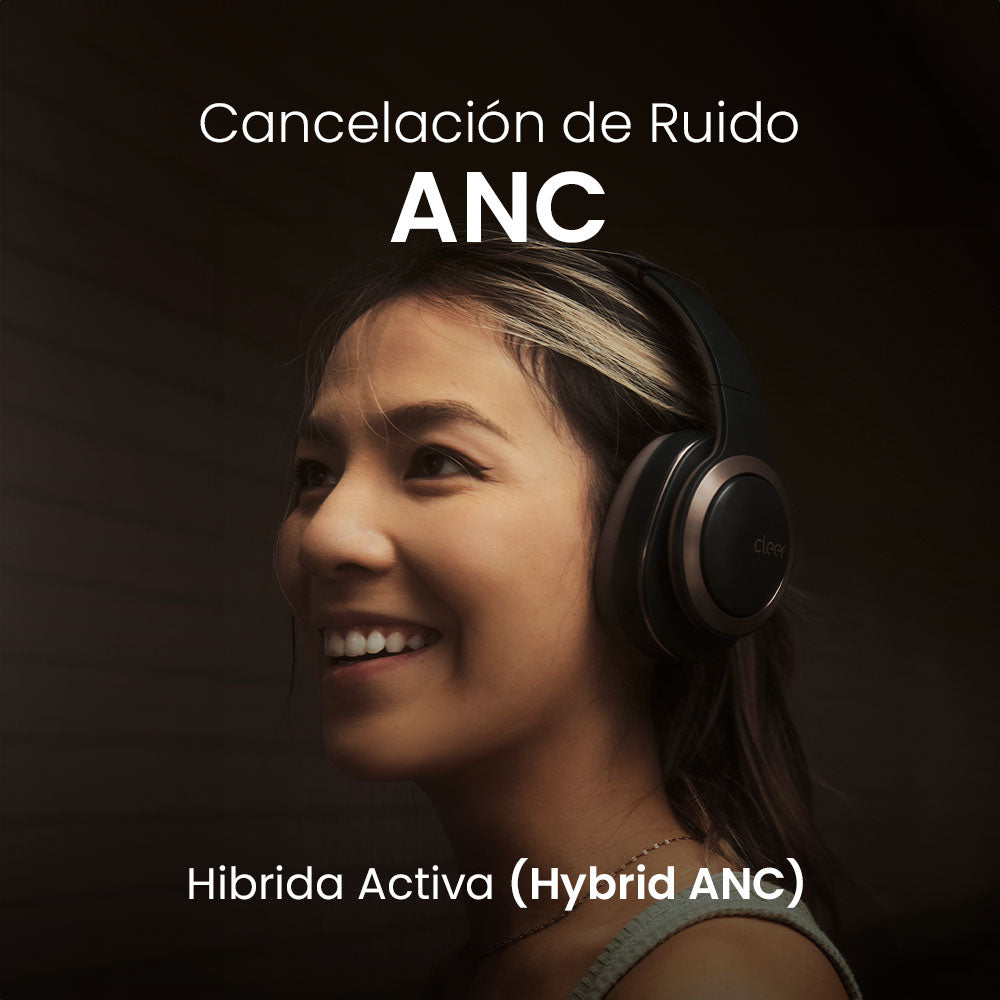 Audifonos Inalámbricos Over Ear Cleer Enduro STF ANC 60h Uso Azul — imagen 3