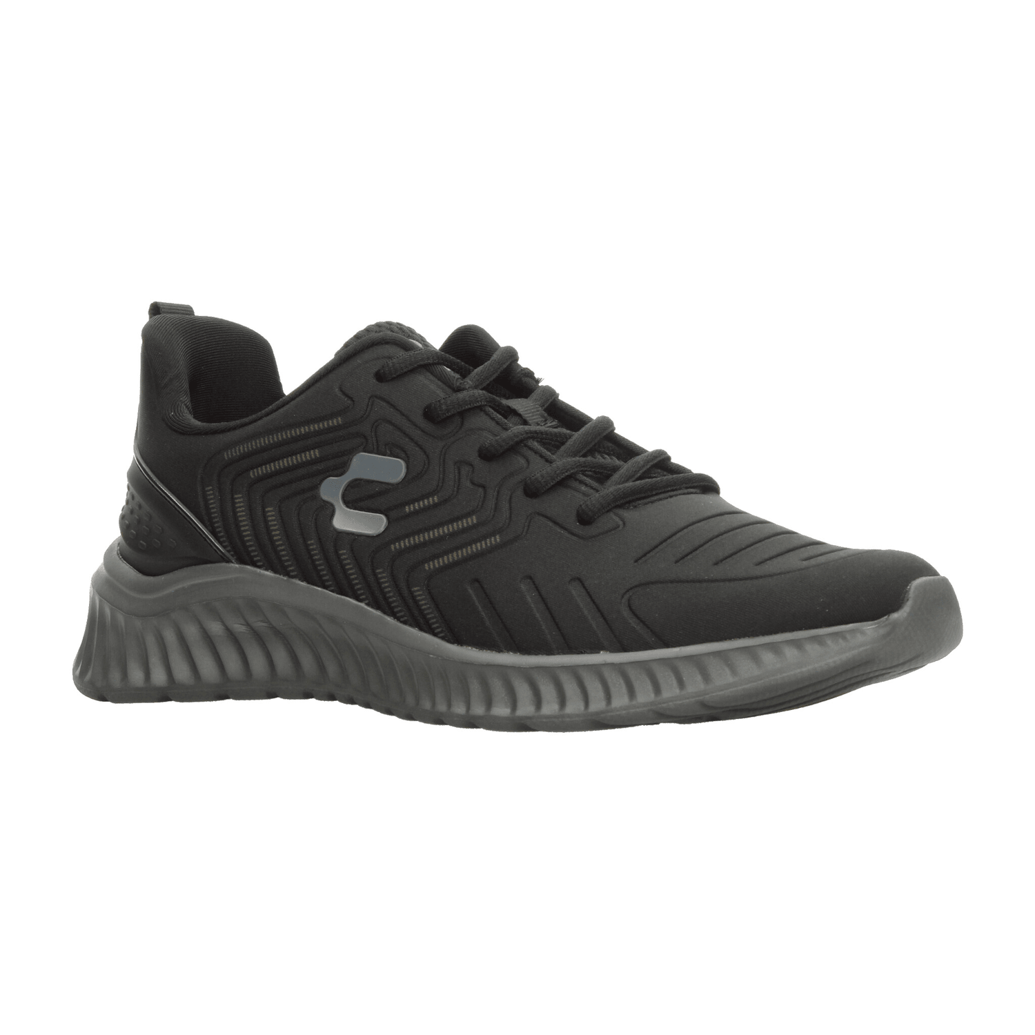 Tenis Charly Hombre Deportivo Negro Caballero — imagen 2