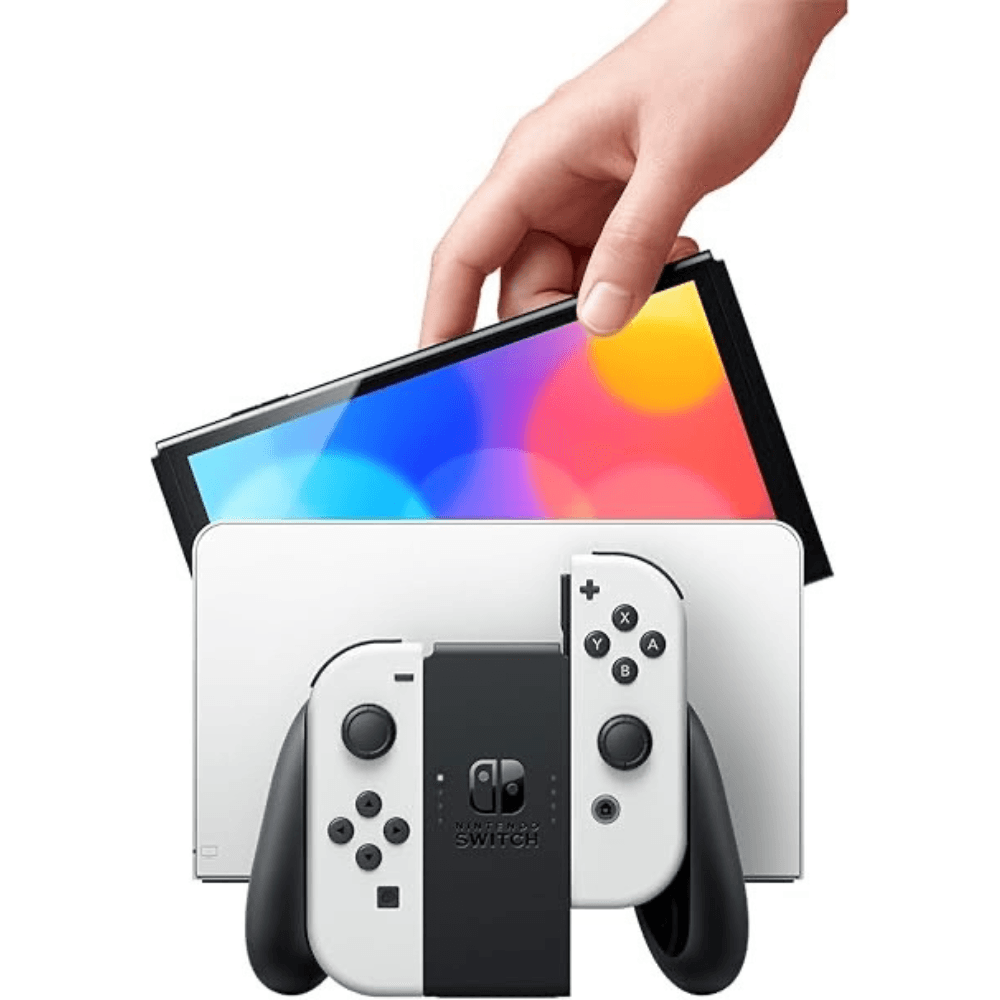 Consola Nintendo Switch OLED - Blanco + Super Mario Bros Wonder + 3 Meses Online — imagen 3