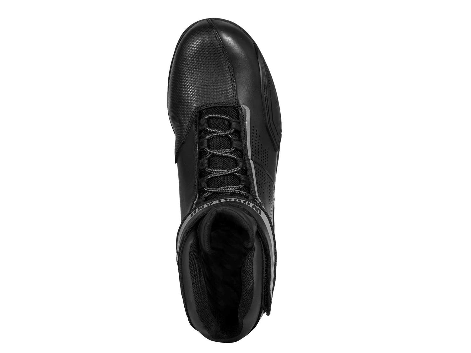 Botas hombre motociclista biker touring WKL 80016 Negro Azul — imagen 7