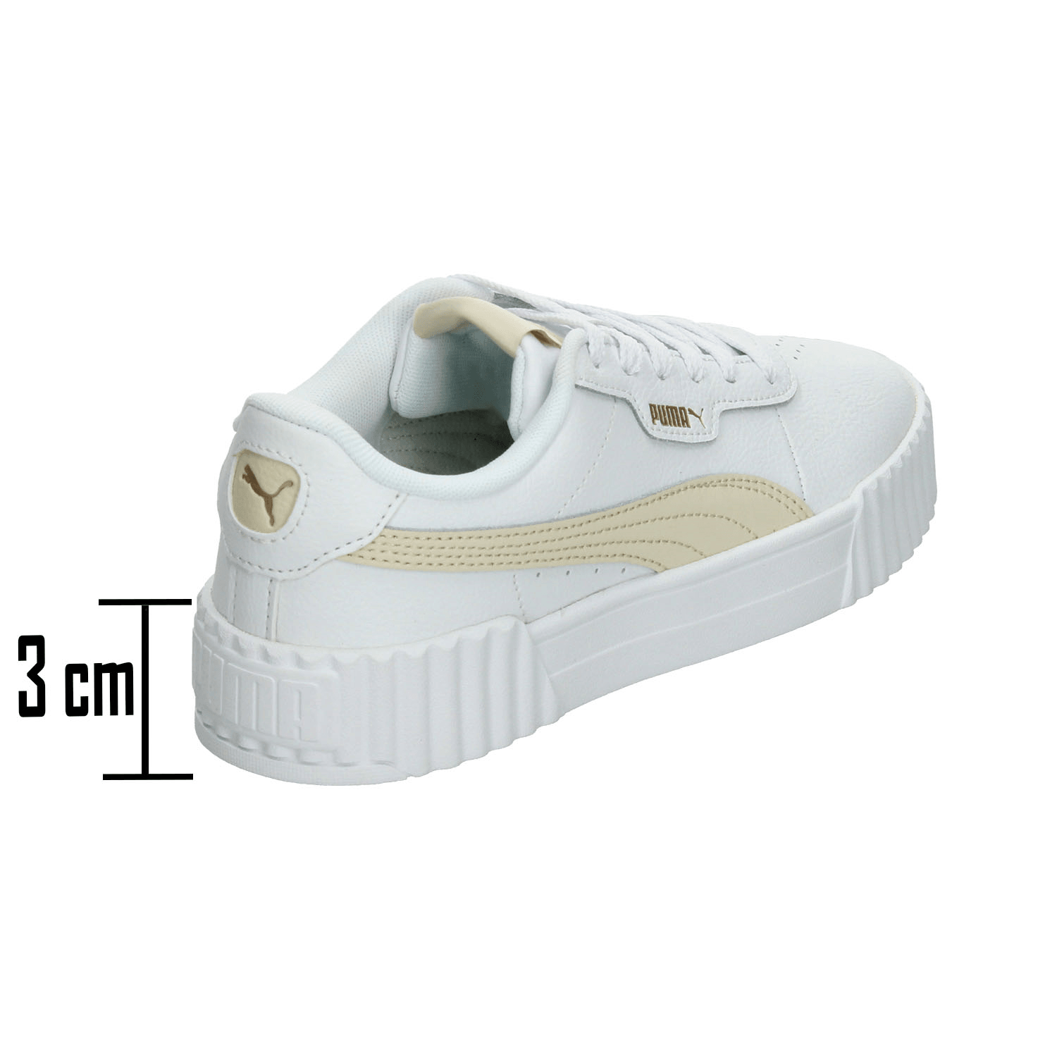 Tenis Puma Carina 3.0 Dama Casual Blanco Mujer — imagen 3