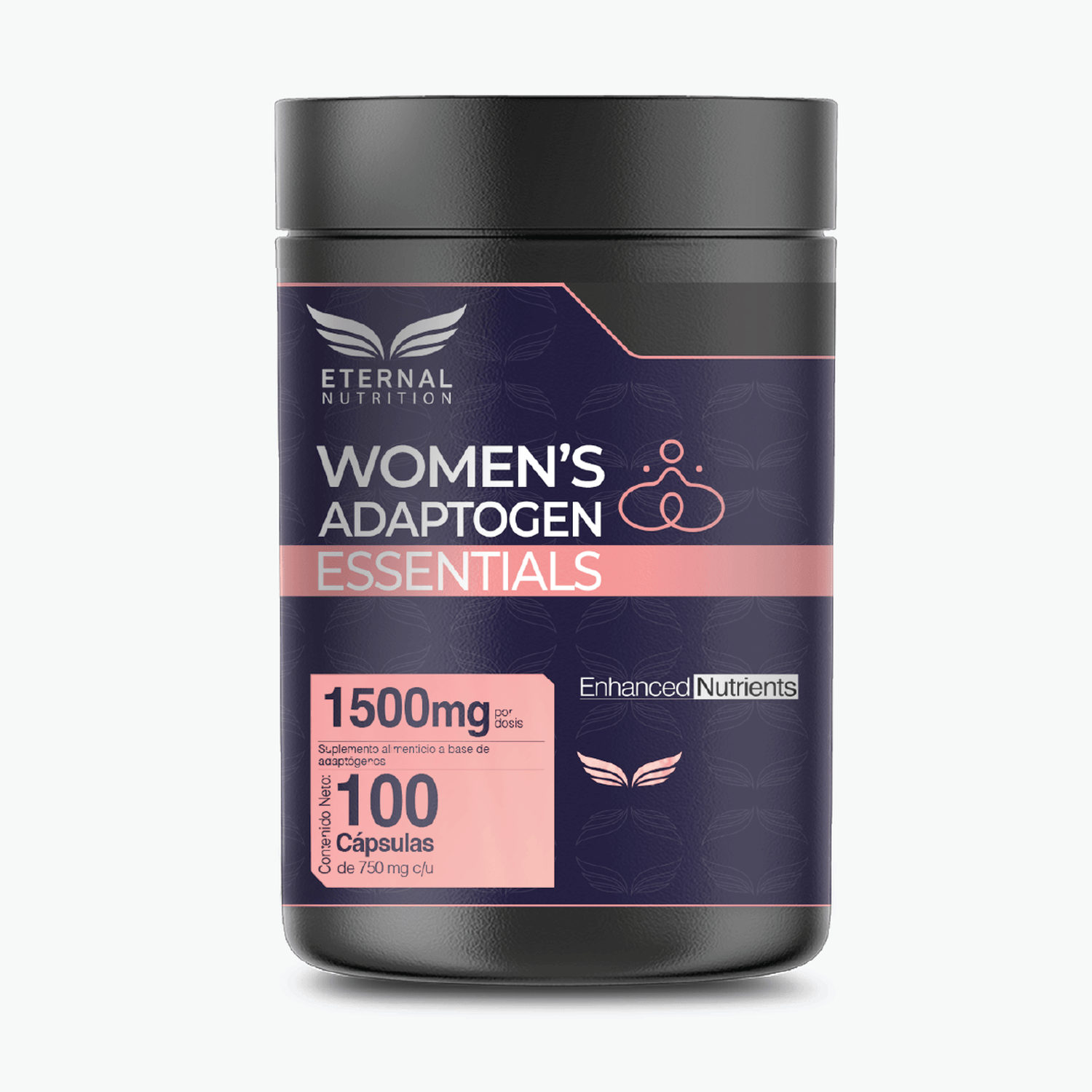 Women's Essentials: Maca y Adaptógenos para Mujer, Schisandra + Shatavari + Reishi, 100 Cápsulas — imagen 1