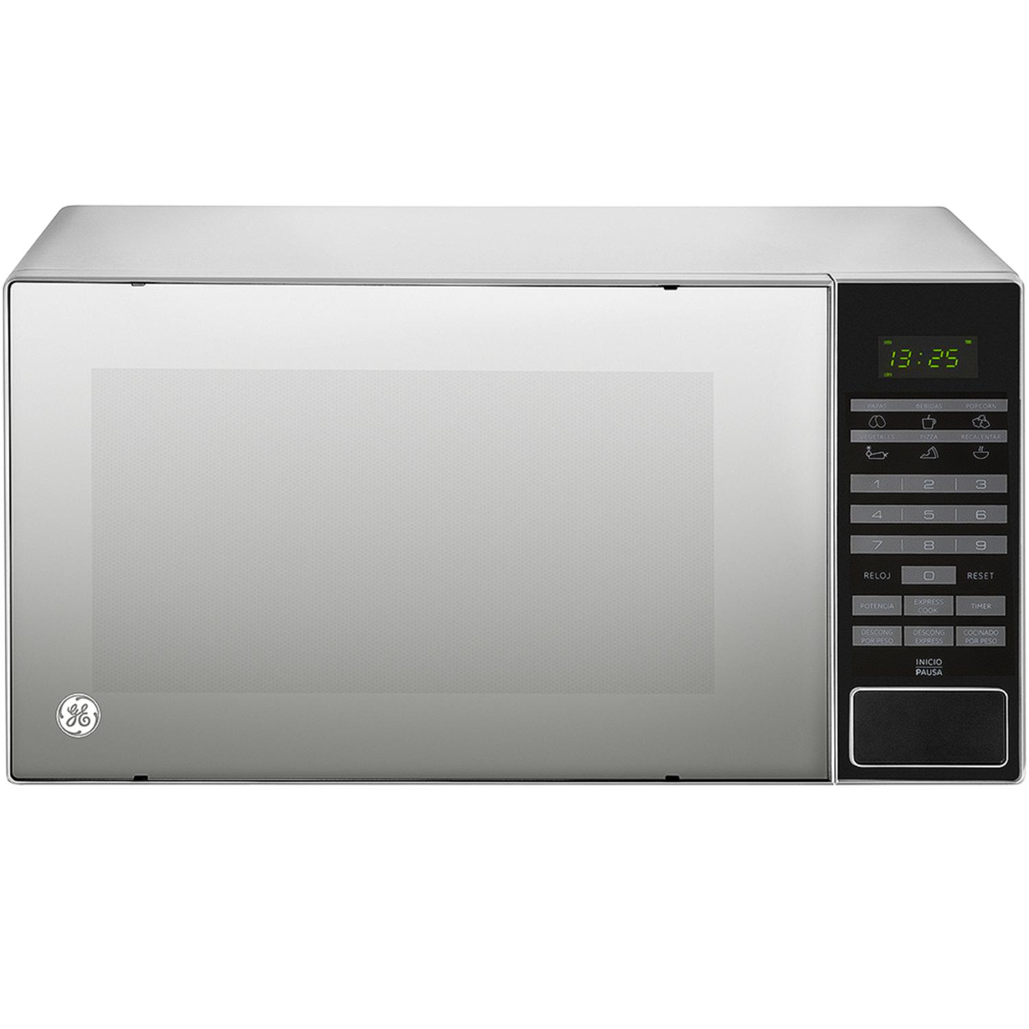 Microondas GE JES11W 1.1 Pies Digital Espejo Blanco — imagen 1