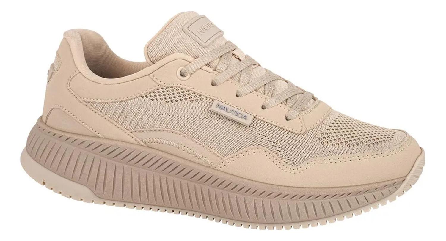 Tenis Nautica Dama Sport Tejido Confort Textil 1274178 — imagen 2