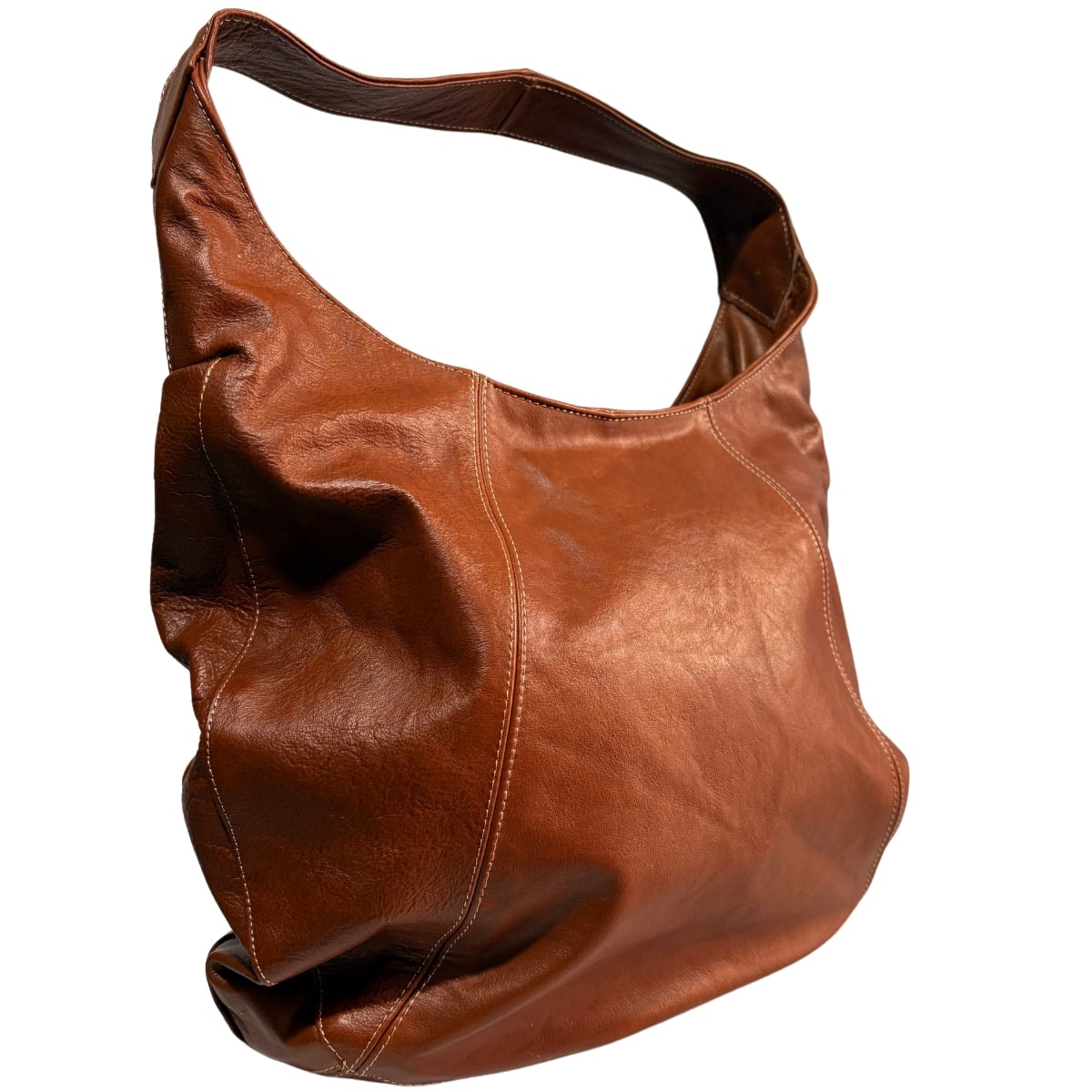 Bolsa De Piel Para Dama Grande Cuero Suave Espaciosa Jf77 — imagen 3
